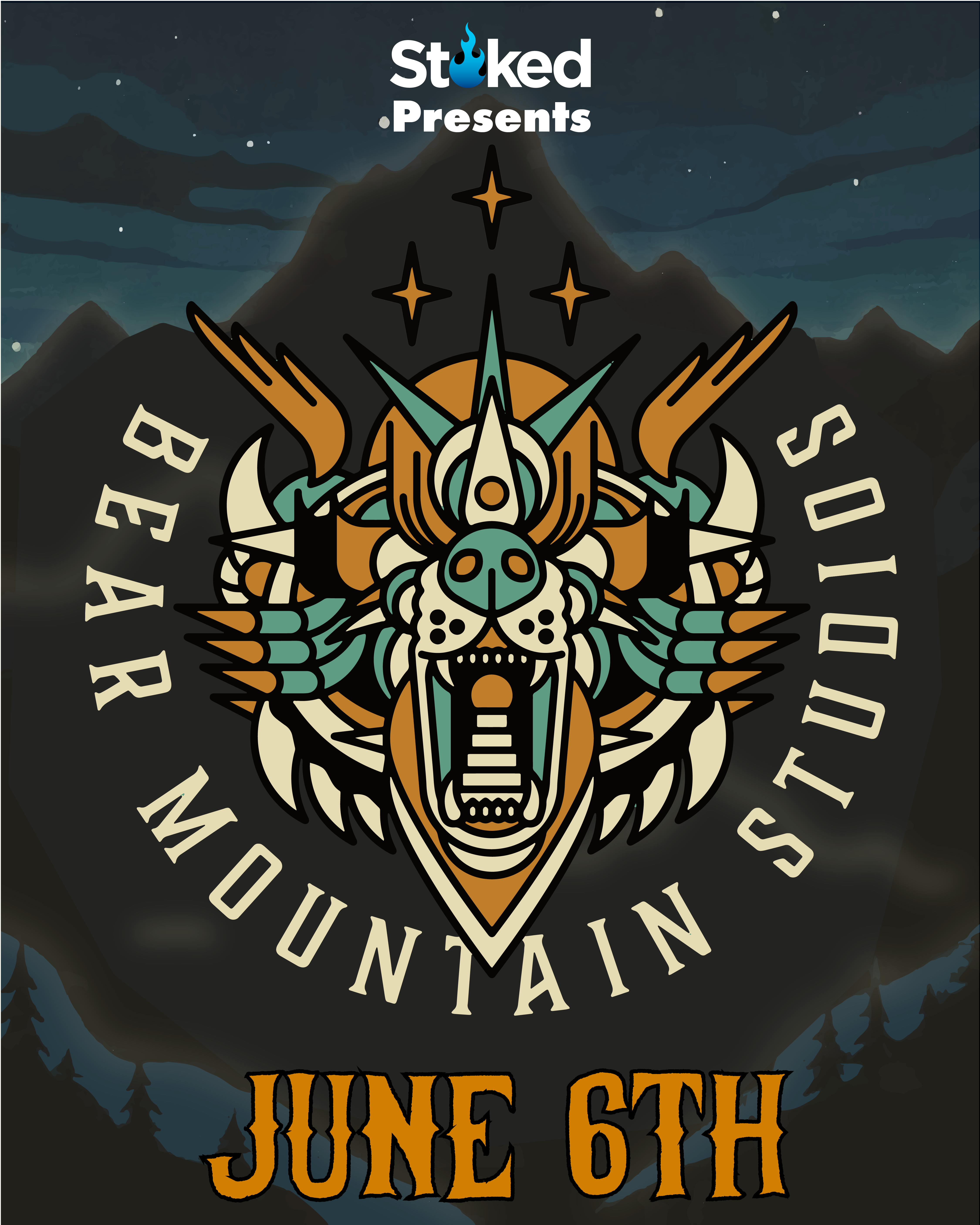 Bear Mountain Studios Is Coming To Stoked On June 6th!