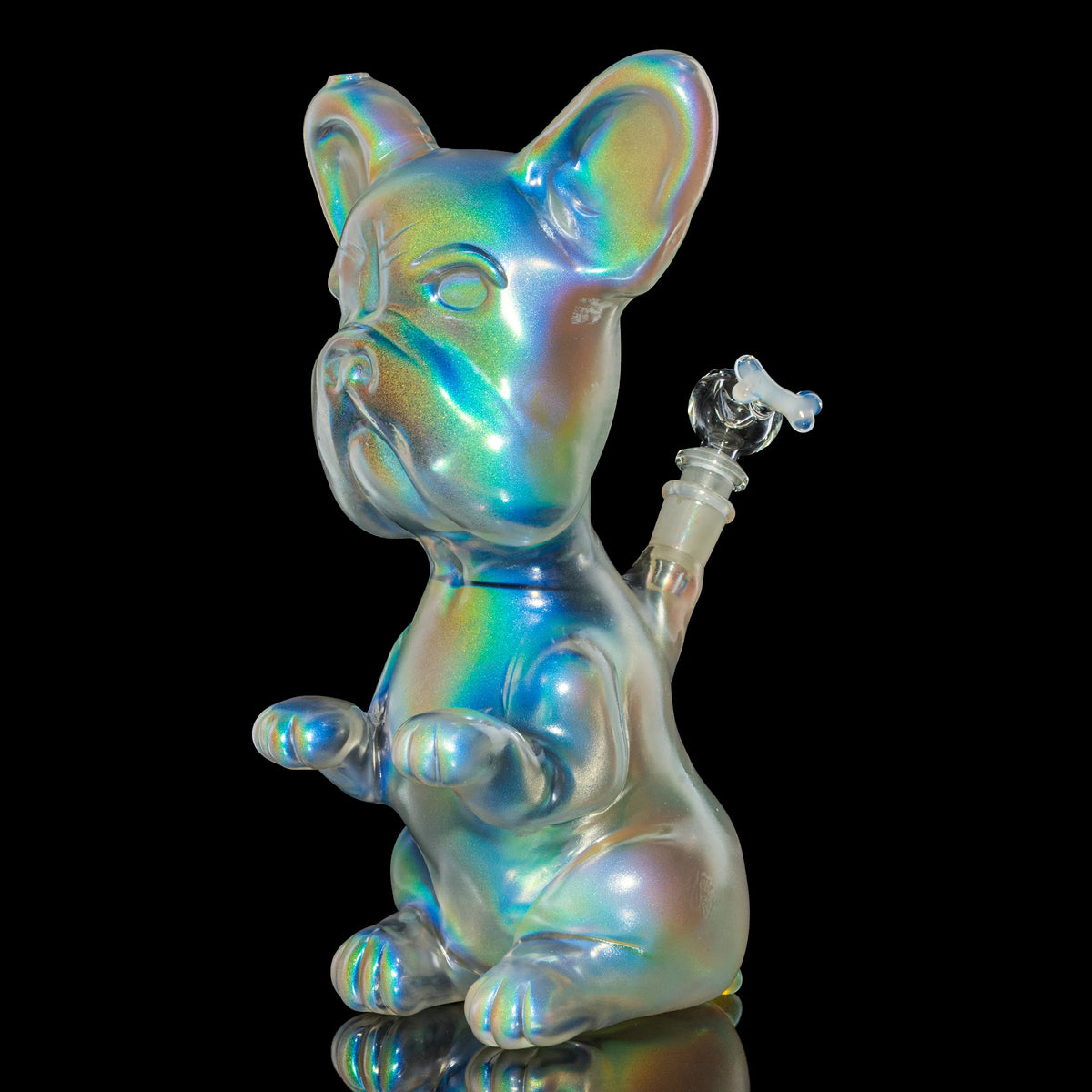 Swanny - Iridescent Frenchie Bong