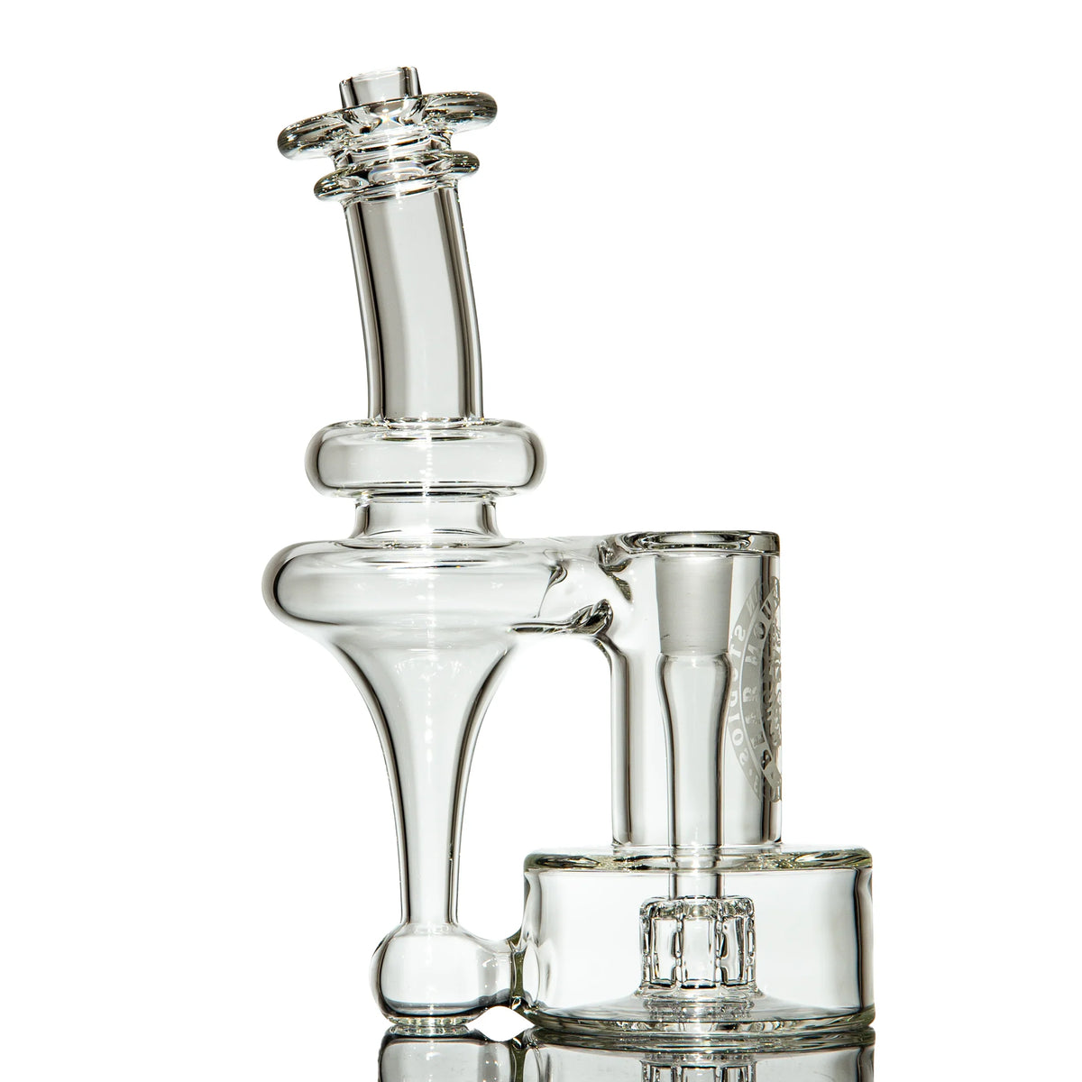 Hand-blown glass piece by Bear Mountain Studios