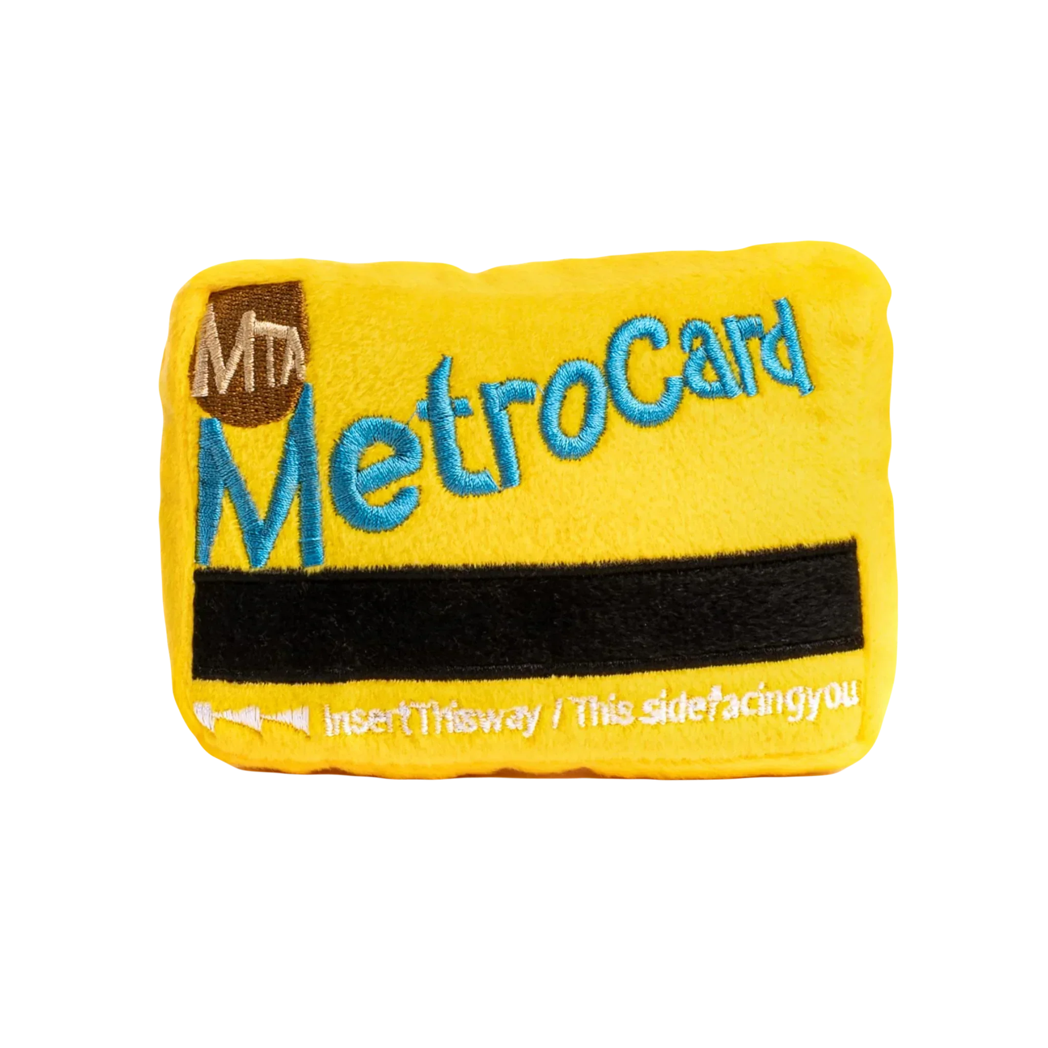 Fab Dog - MTA NYC Metrocard Plush Dog Toy