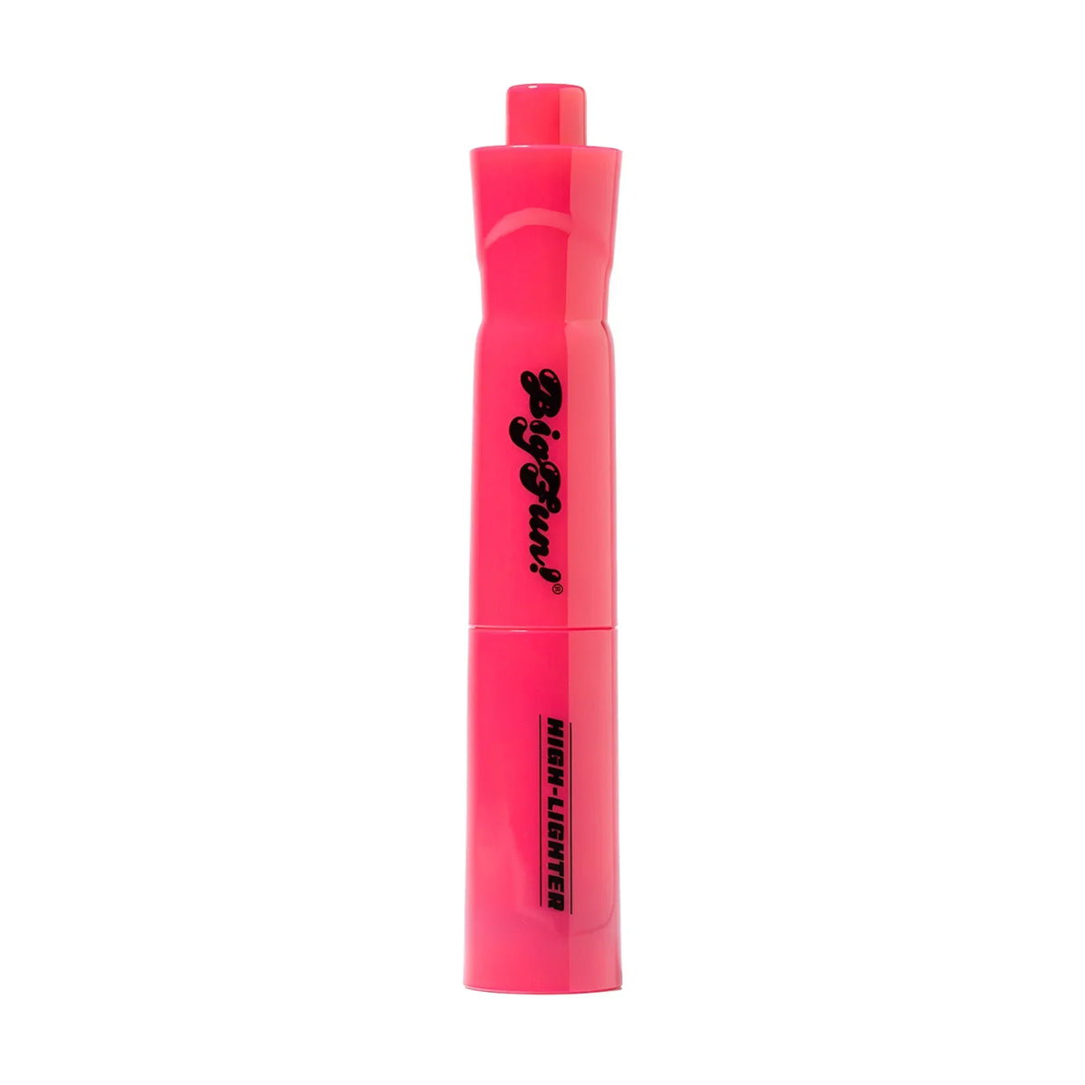 Pink Big Fun highlighter marker with bold black lettering on white background