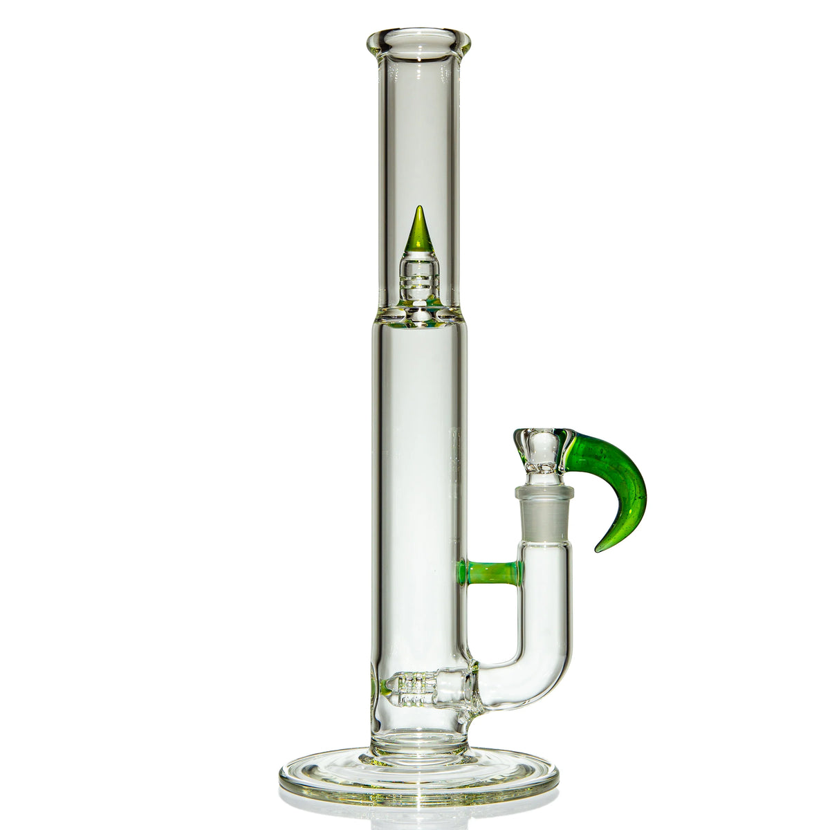 Egyptian Green Mini Triple Inline Tube by Kenta Kito