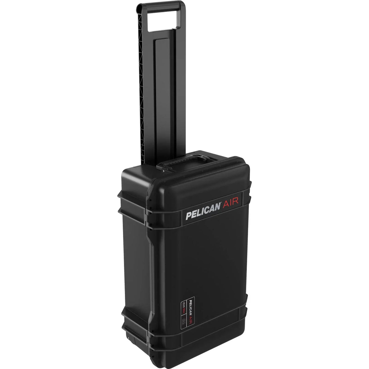 Black Pelican Air hard case with telescoping handle, durable protective travel case