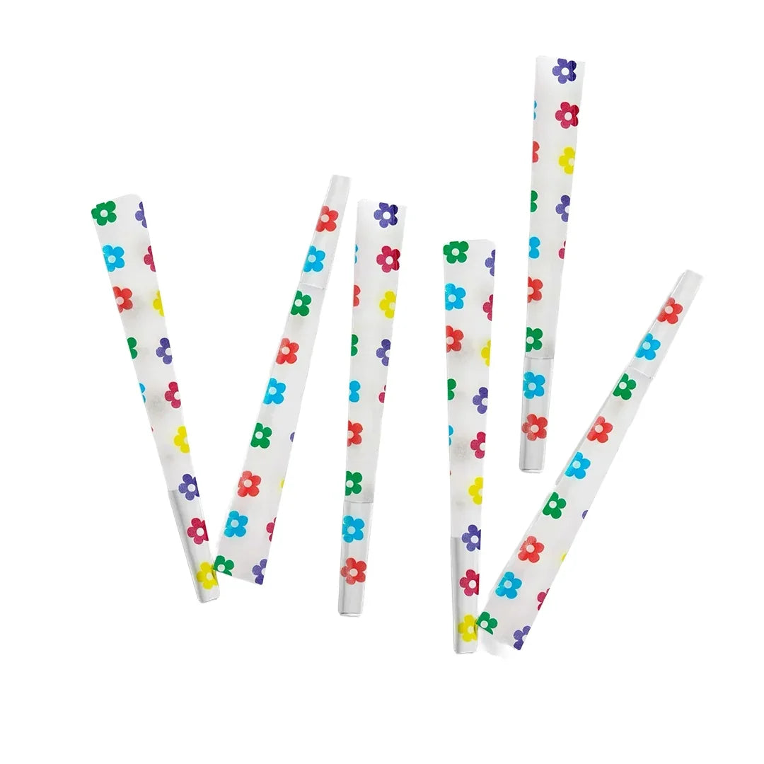 Rainbow pre-rolled cones by Edie Parker