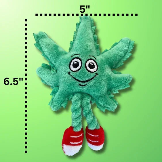 Paw:20 - Lil MJ The Weed Leaf Cat Toy