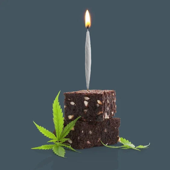 Lit - Joint Birthday Candles