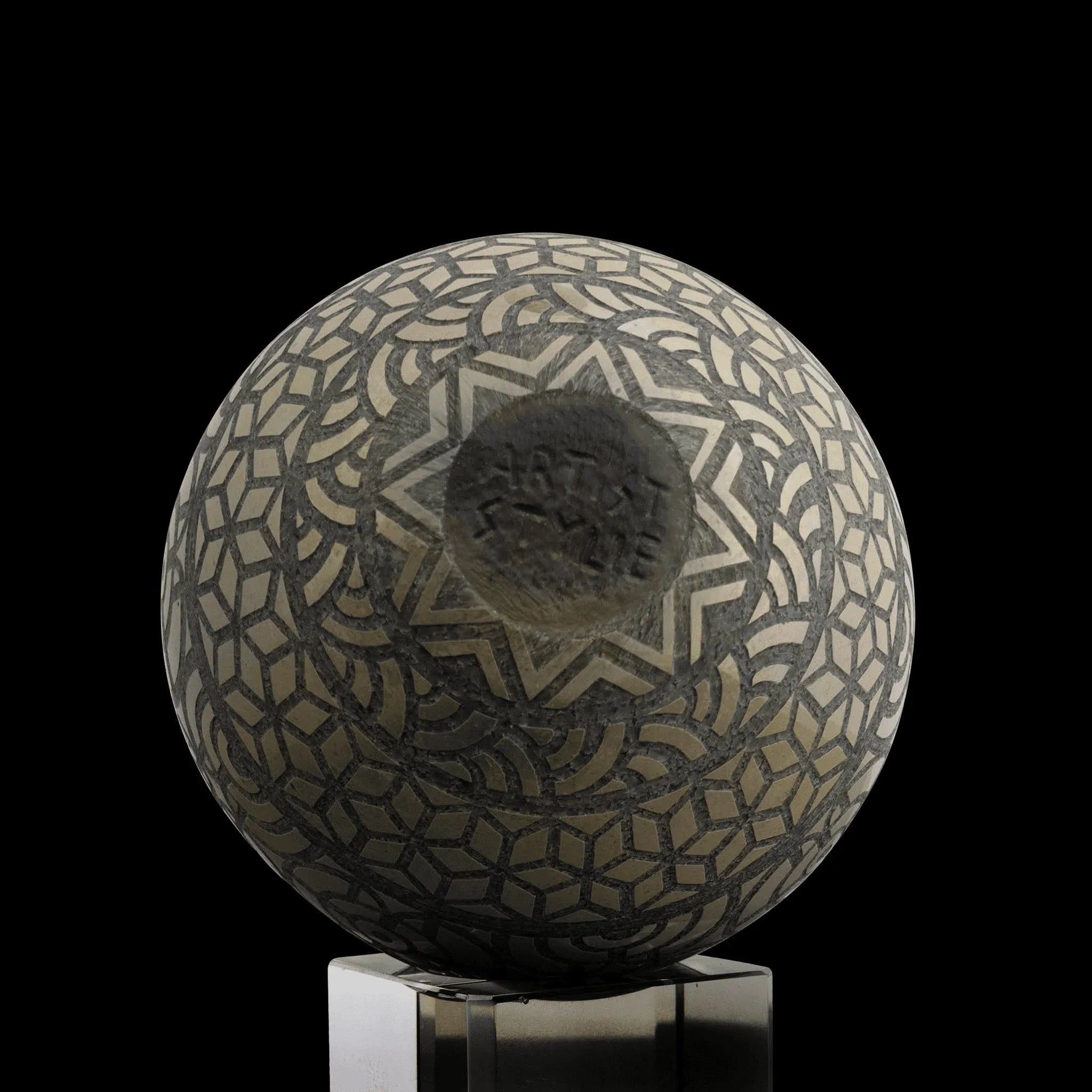 Artist Stylie - Geometric 60mm Marble