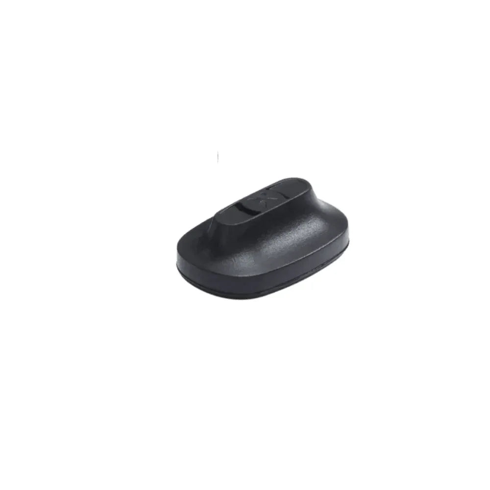 Black vaporizer mouthpiece replacement accessory on white background