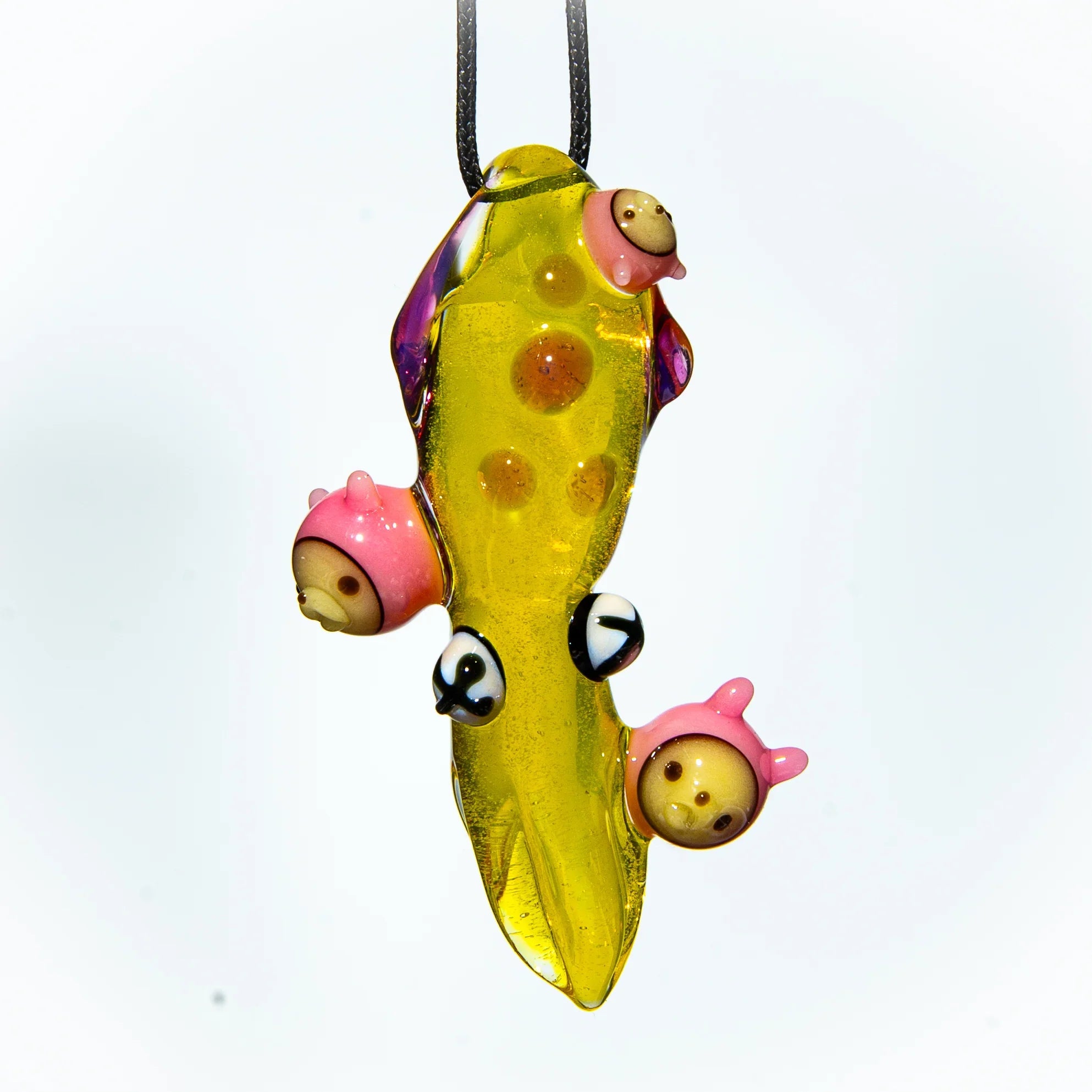 Aquarius x Northern Lights - Yellow & Pink Chappy Squid