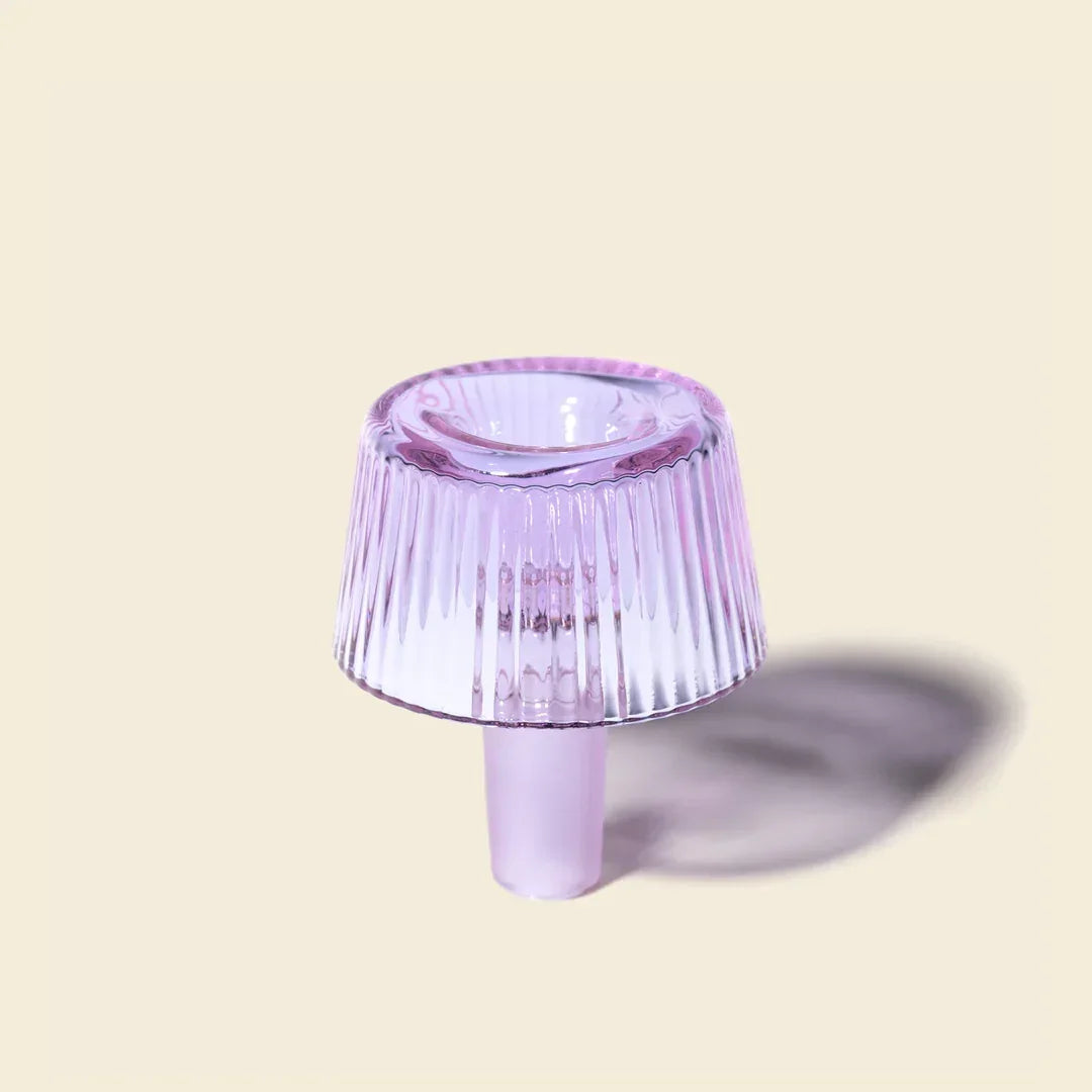 14mm Deco hand-blown glass dab rig slide by NWTN Home