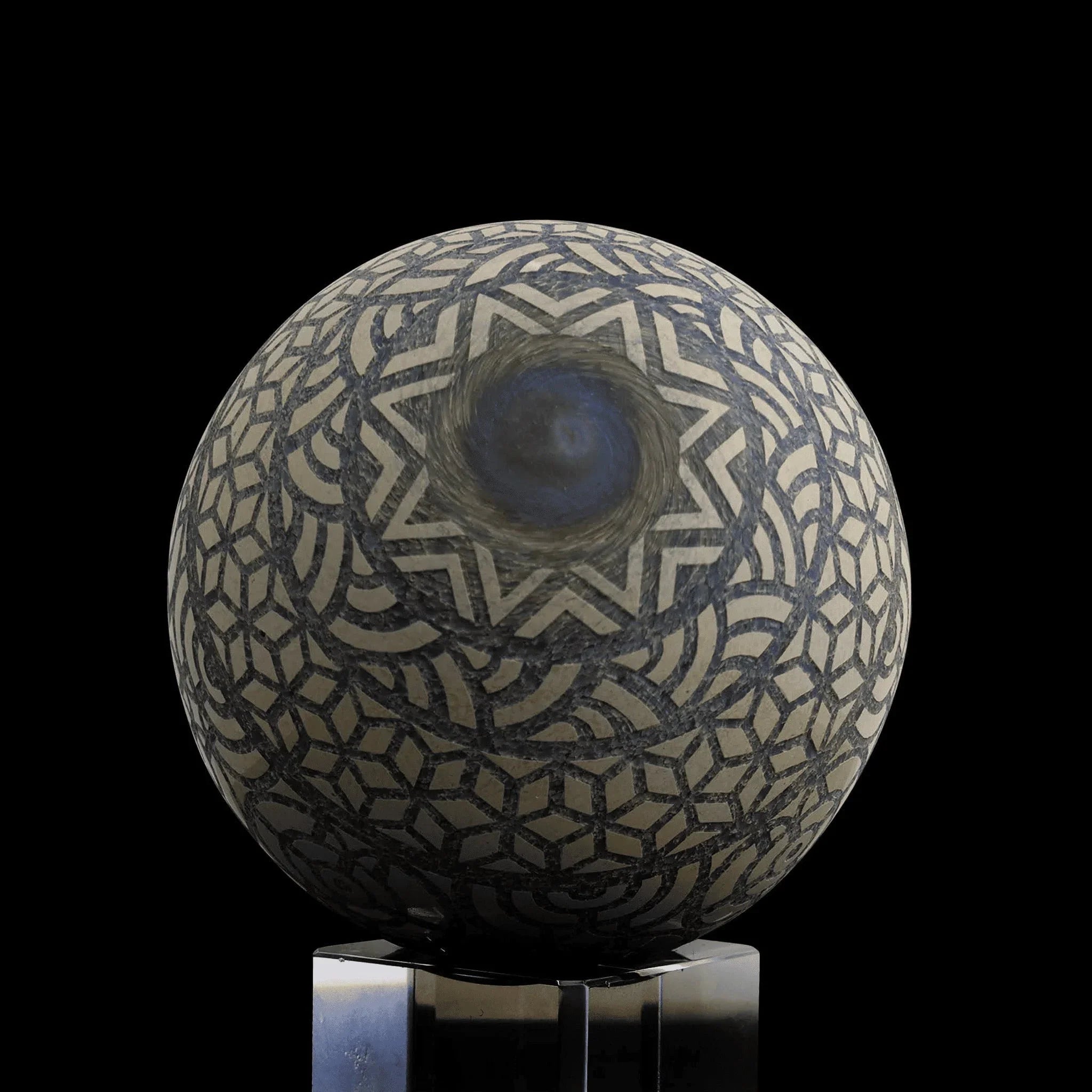 Artist Stylie - Geometric 60mm Marble