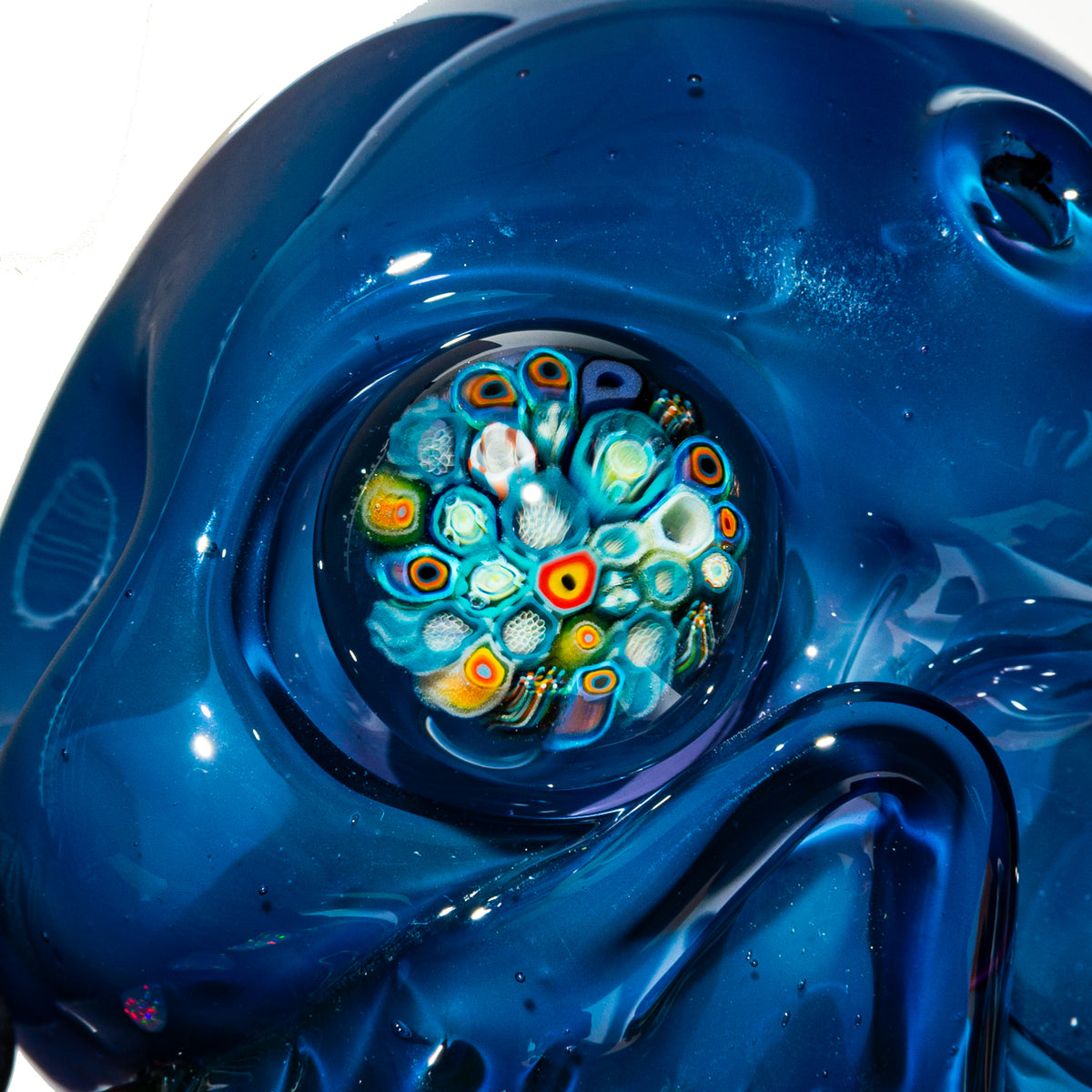 Carsten Carlile - Aqua Skull w/ Millie