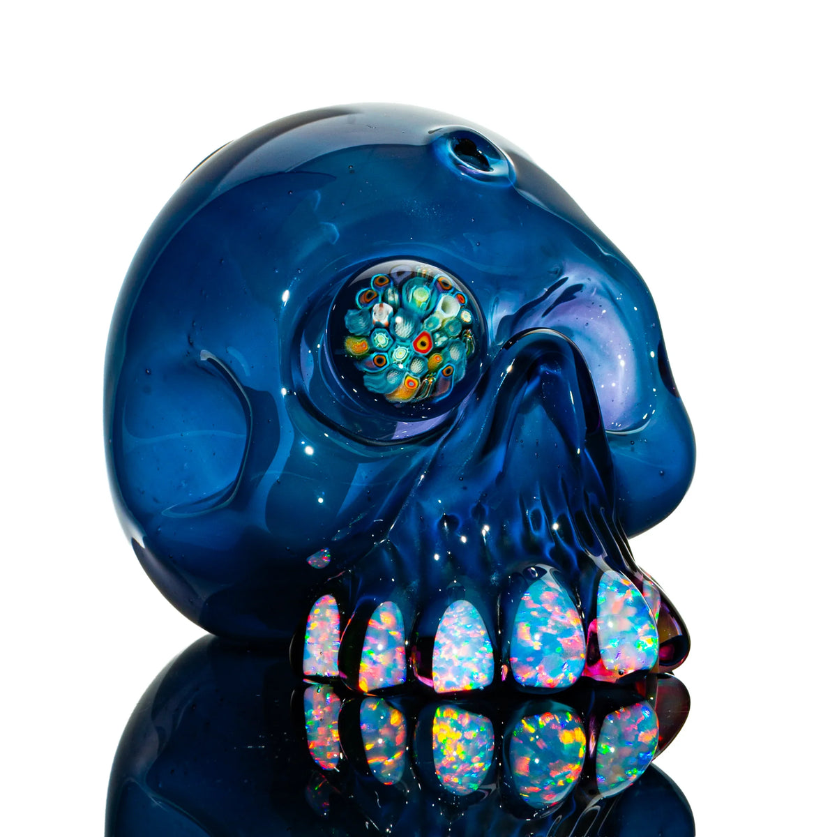 Carsten Carlile - Aqua Skull w/ Millie