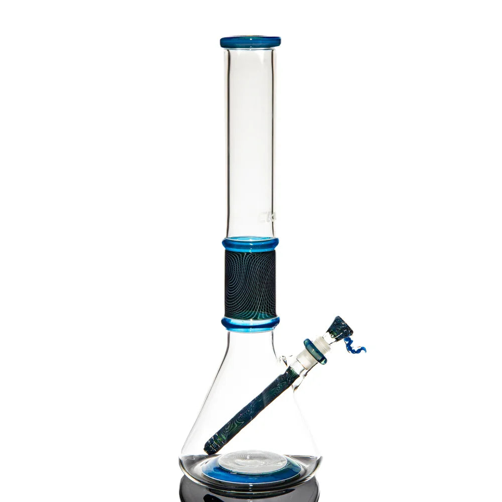 Cloudburst - Blue Slyme Worked Beaker