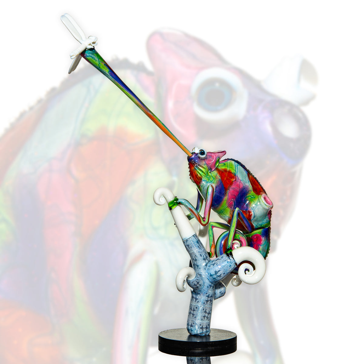 Crunklestein x Scott Moan - Cyrus the Scribble Chameleon