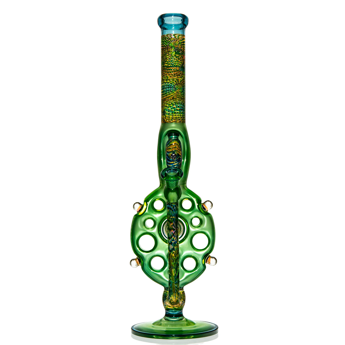 Full Size Classic hand-blown glass piece by Swiss Perc x DoshWorld