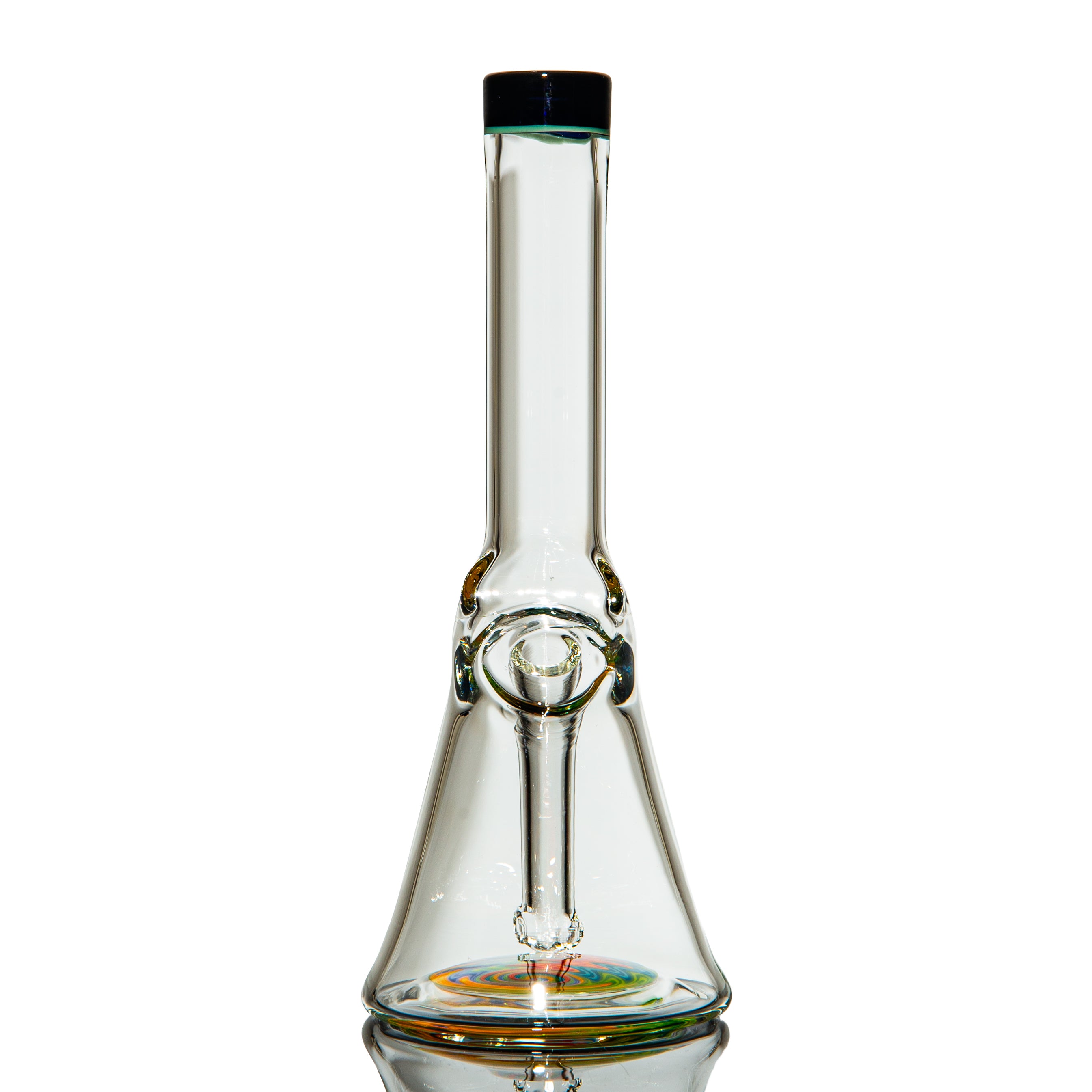 NES Glass - Black Lip Wig Wag Mini Beaker