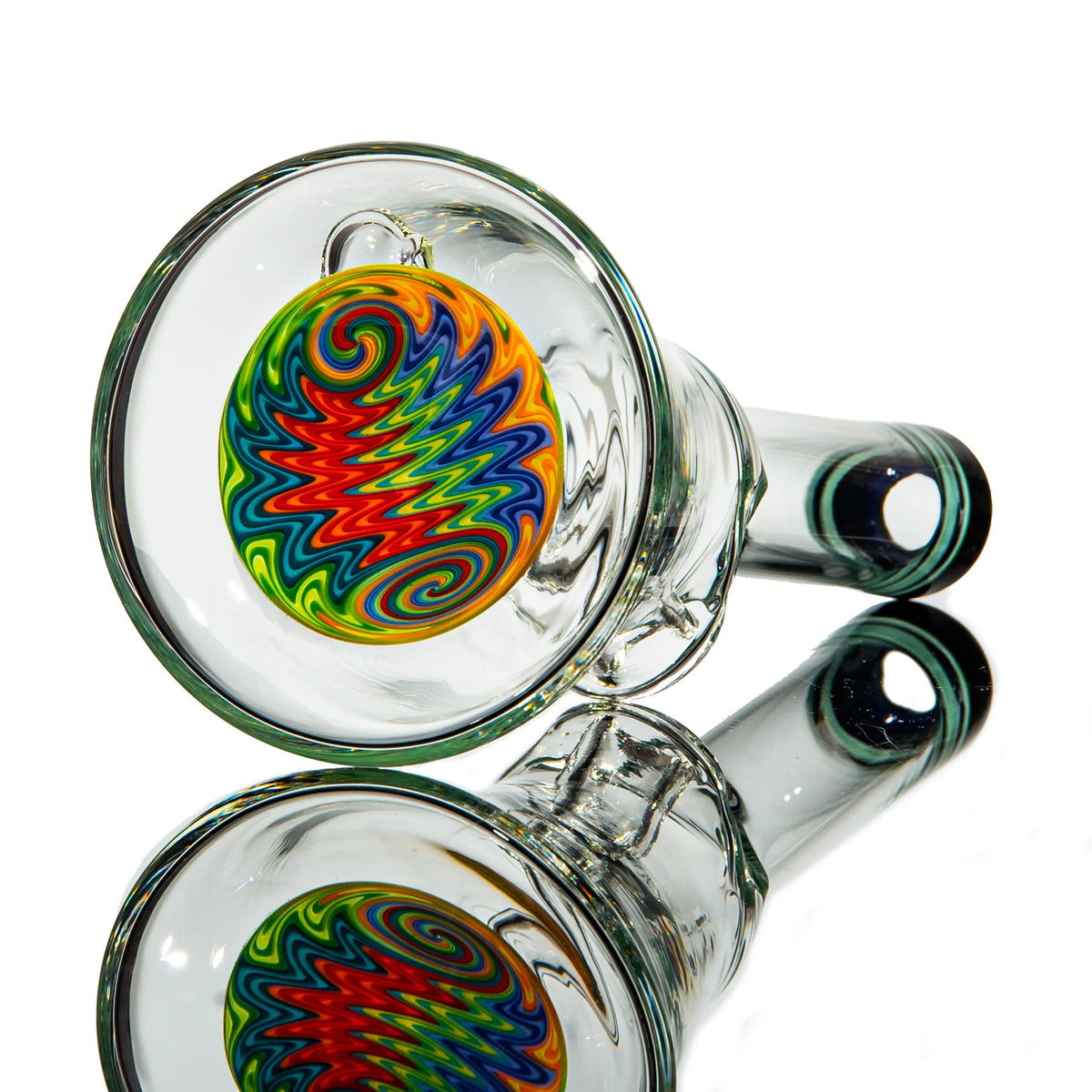 NES Glass - Black Lip Wig Wag Mini Beaker