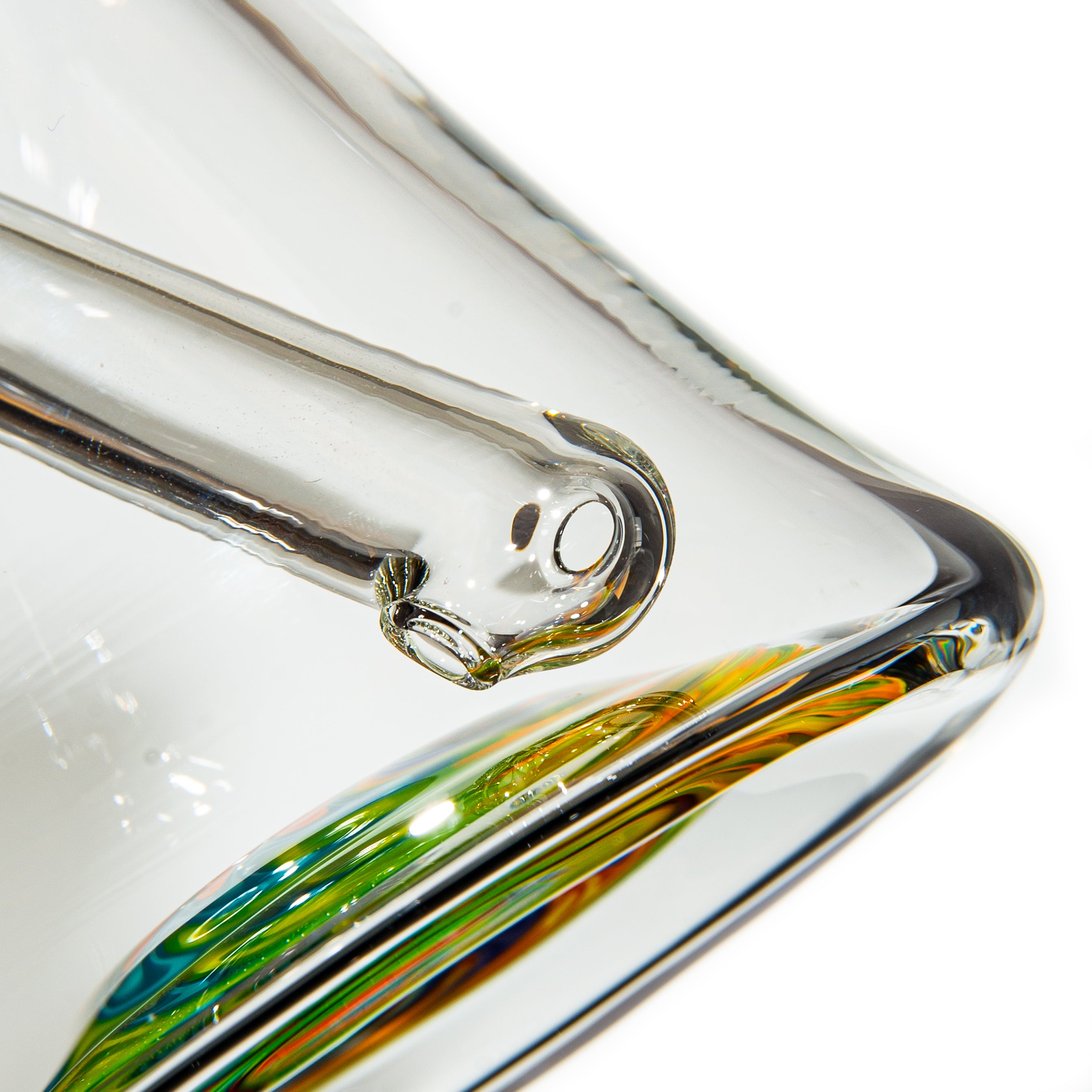 NES Glass - Black Lip Wig Wag Mini Beaker