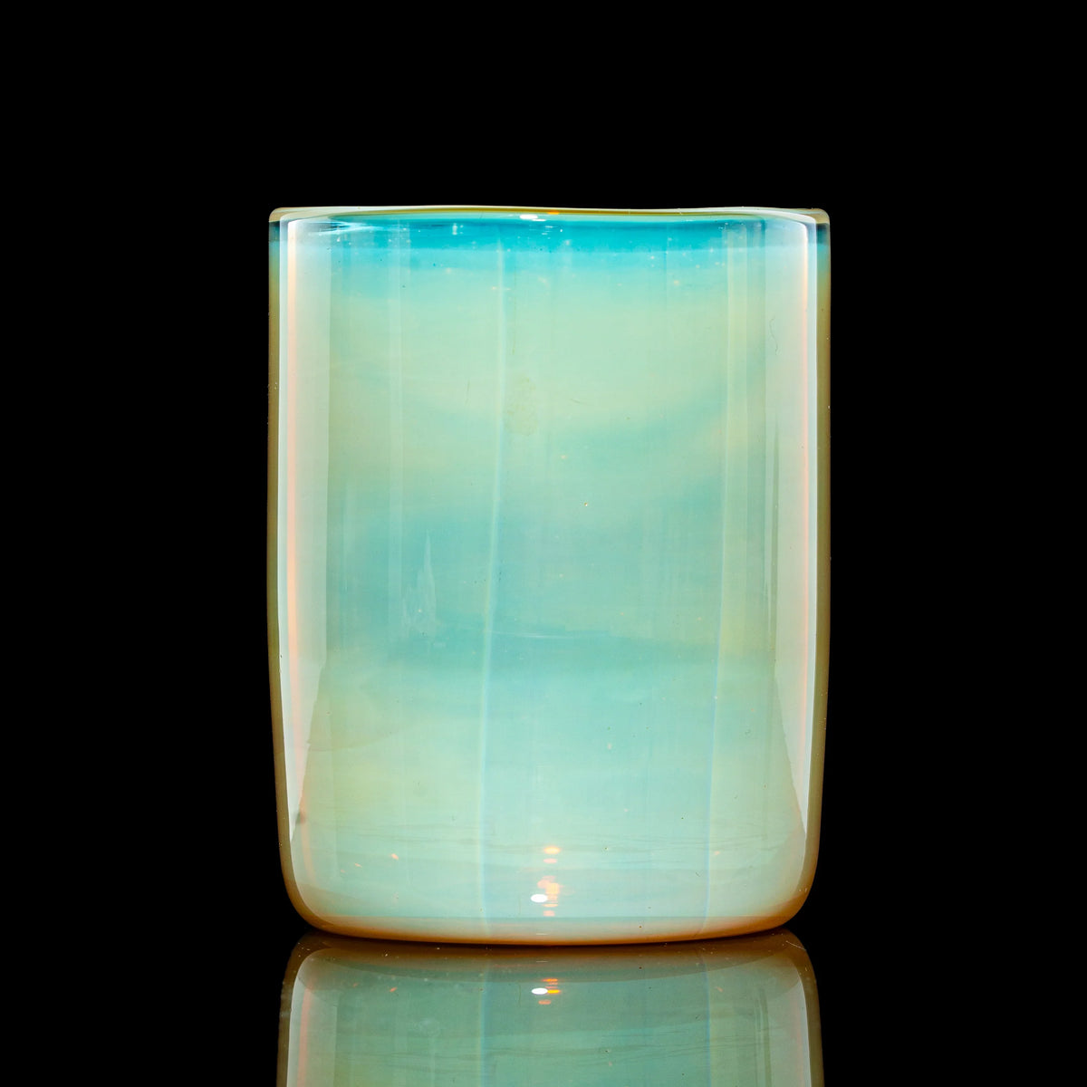 Hand-blown glass Fume Cup by Jake Lee