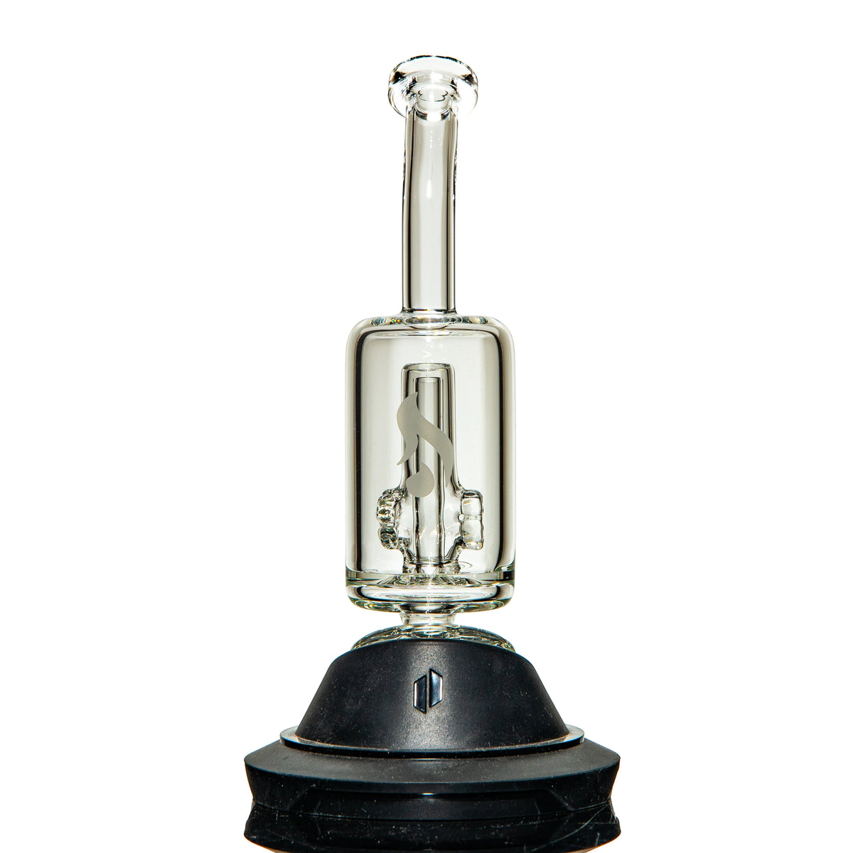 Bent neck hammer head glass Peak attachment by Hitman Glass