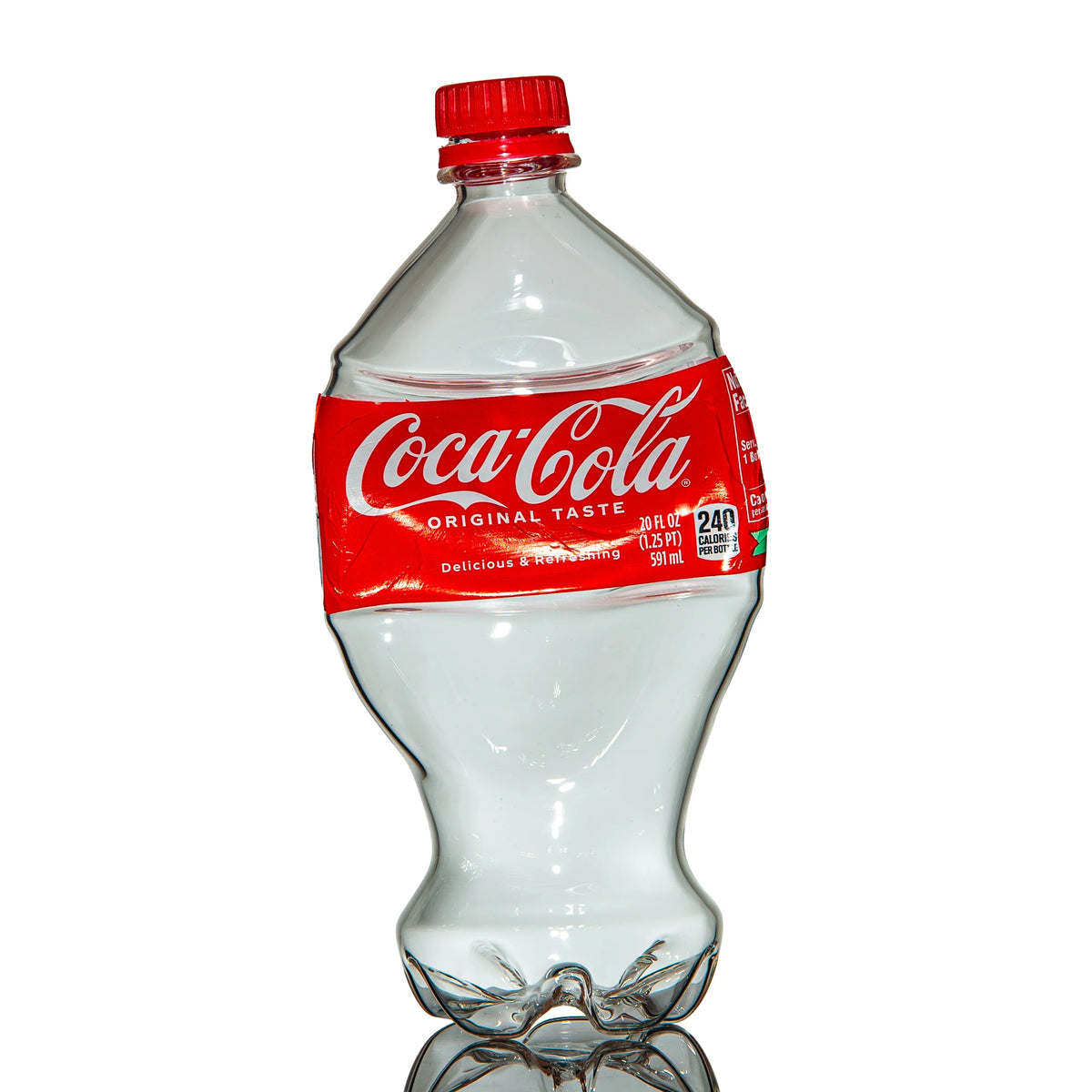 Hand-blown glass drinkware piece by Matt Eskuche