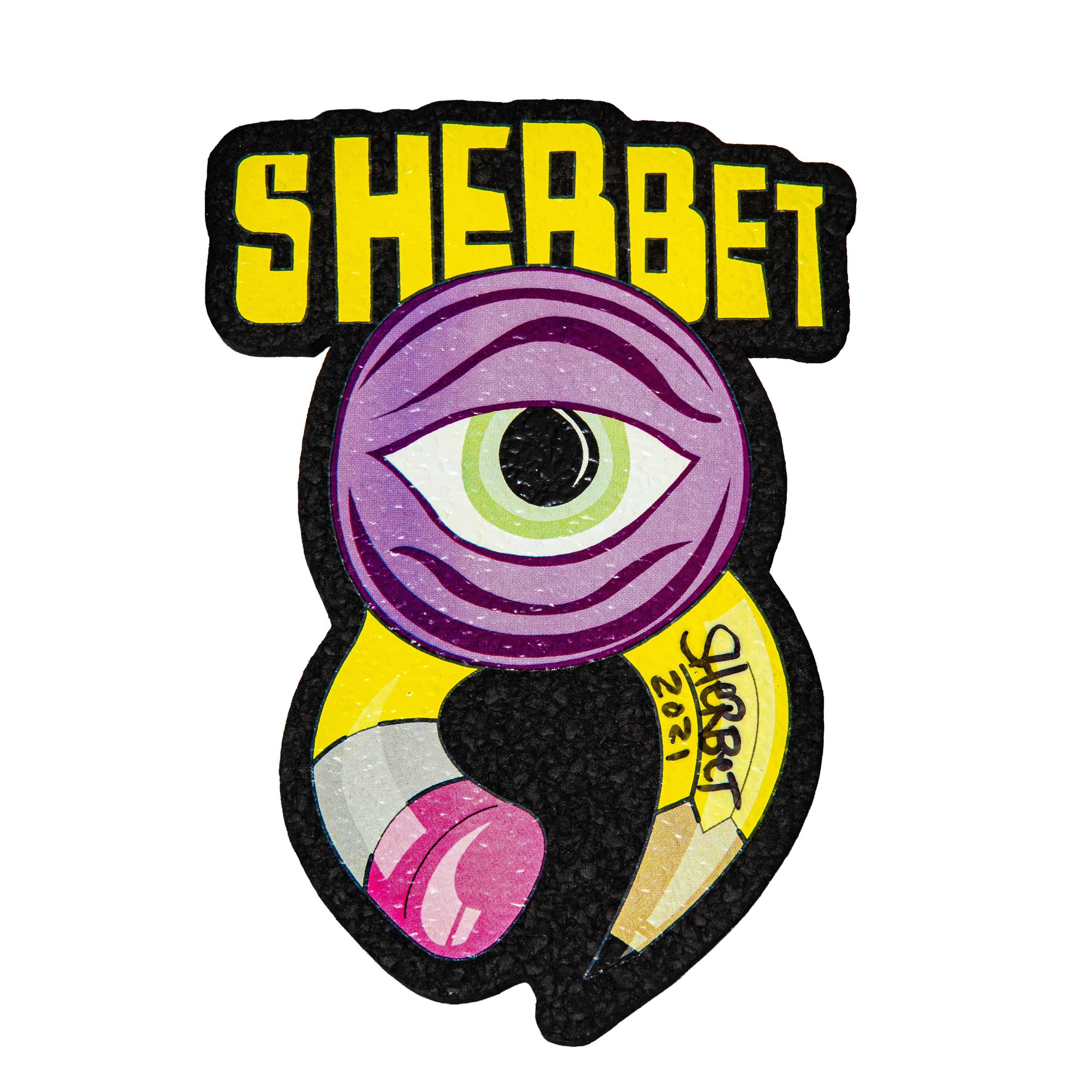 Sherbet - Classic Purple Logo Moodmat