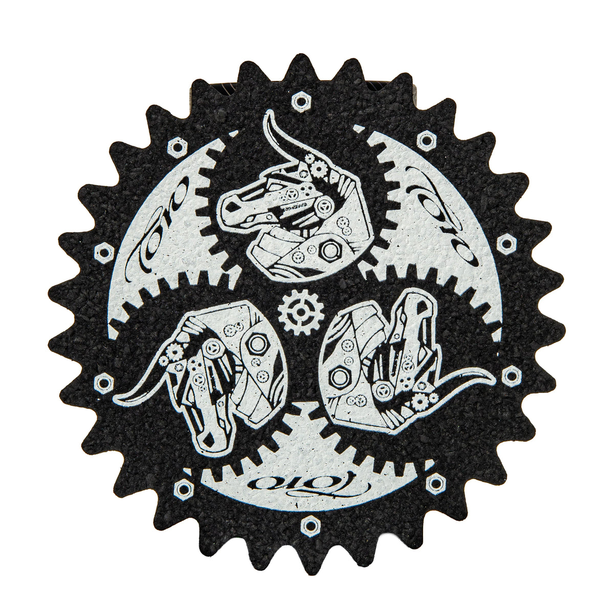 Gear Die Cut Moodmat by Toro Glass