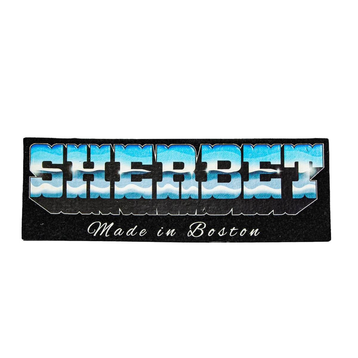 Classic Blue Logo silicone dab mat by Sherbet