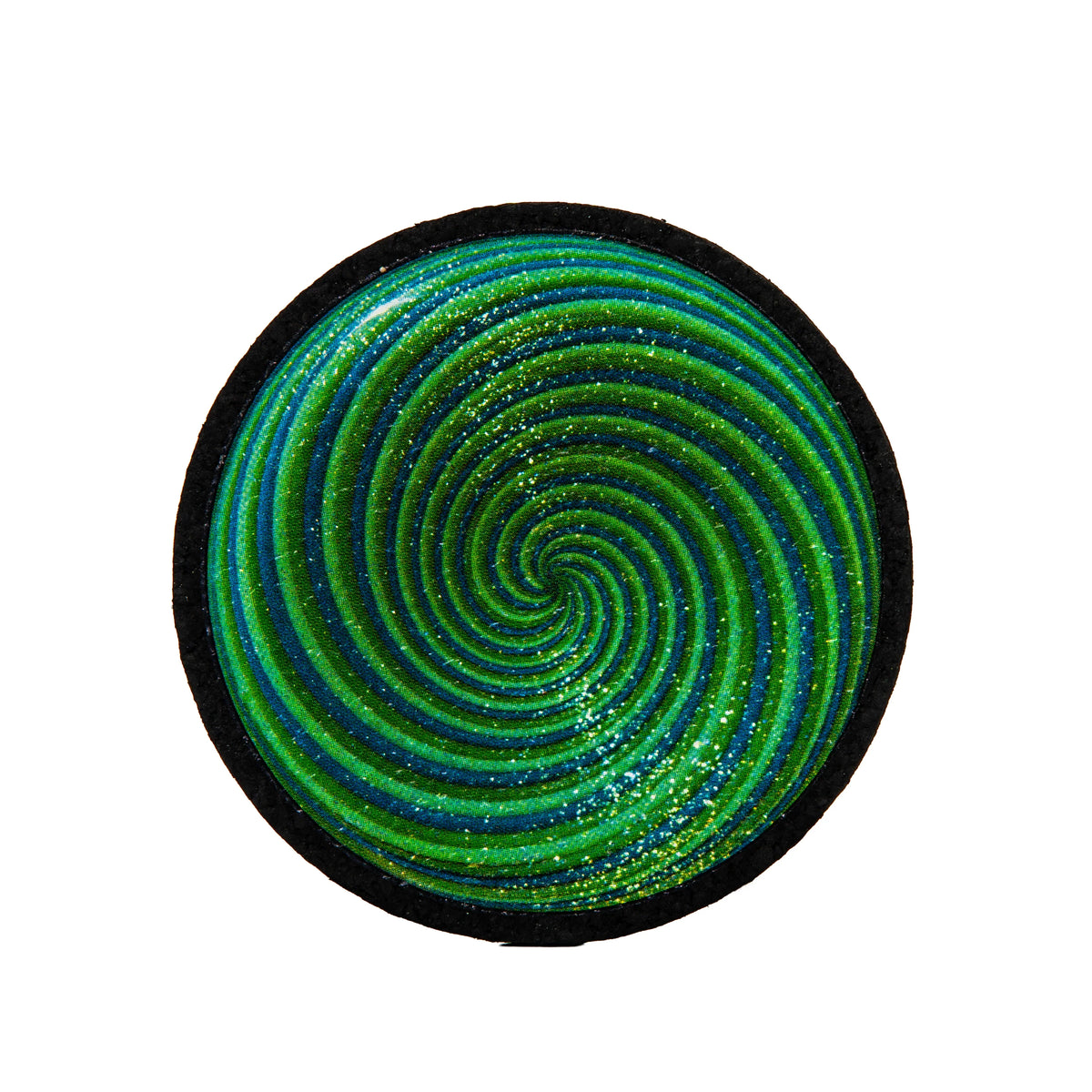 Linework 5" Coaster silicone dab mat by Darby Holm