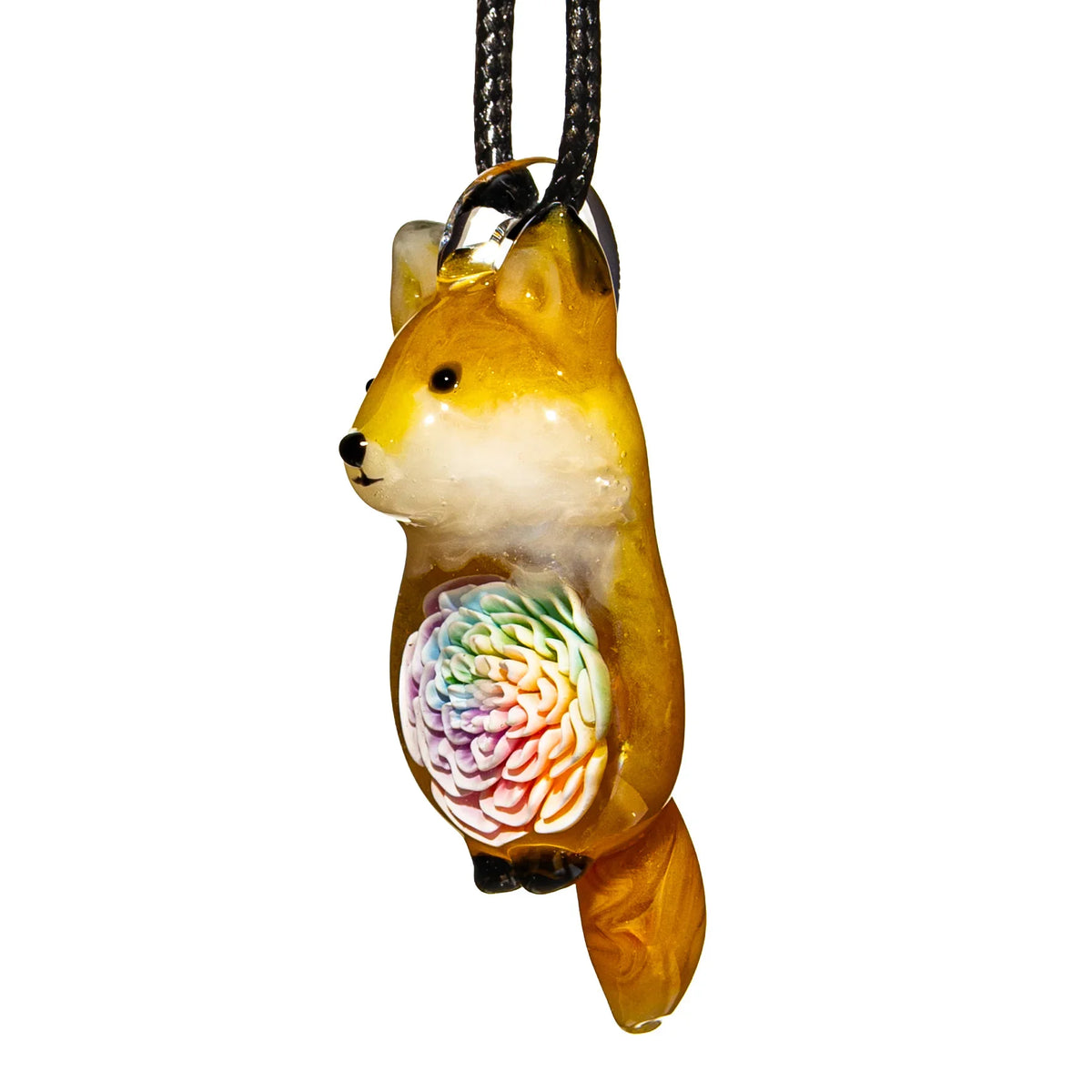 Glass Azu - Fox Pendant
