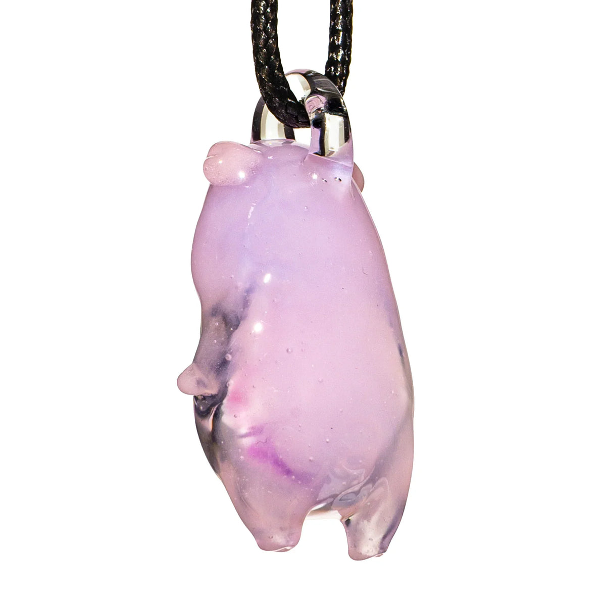 Glass Azu - Pig Pendant