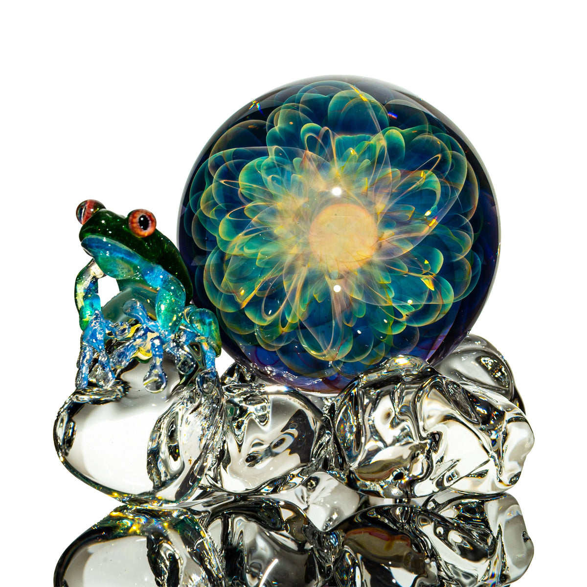 Kengtaro - Beyond The Sky 43mm Marble & Stand