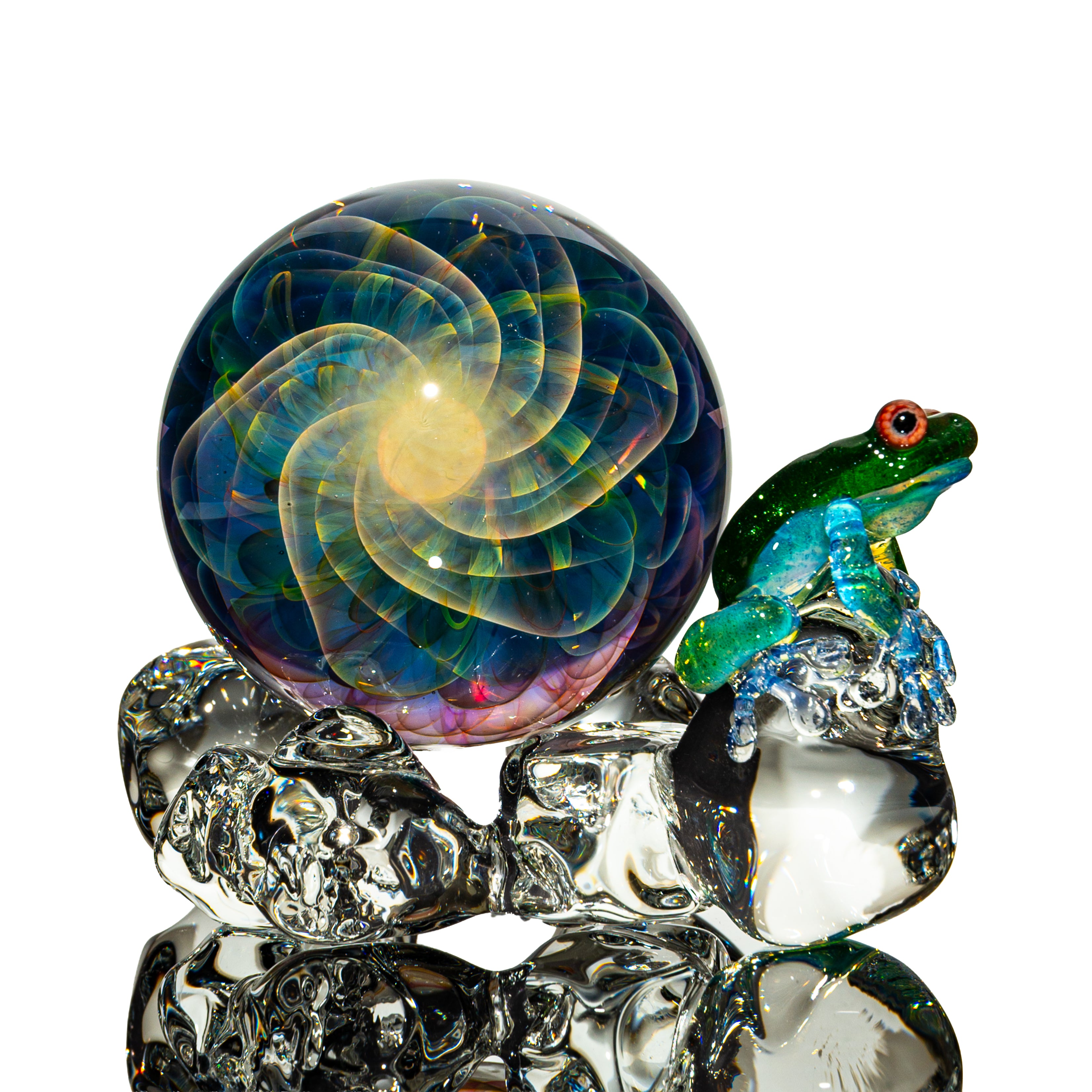 Kengtaro - Beyond The Sky 43mm Marble & Stand