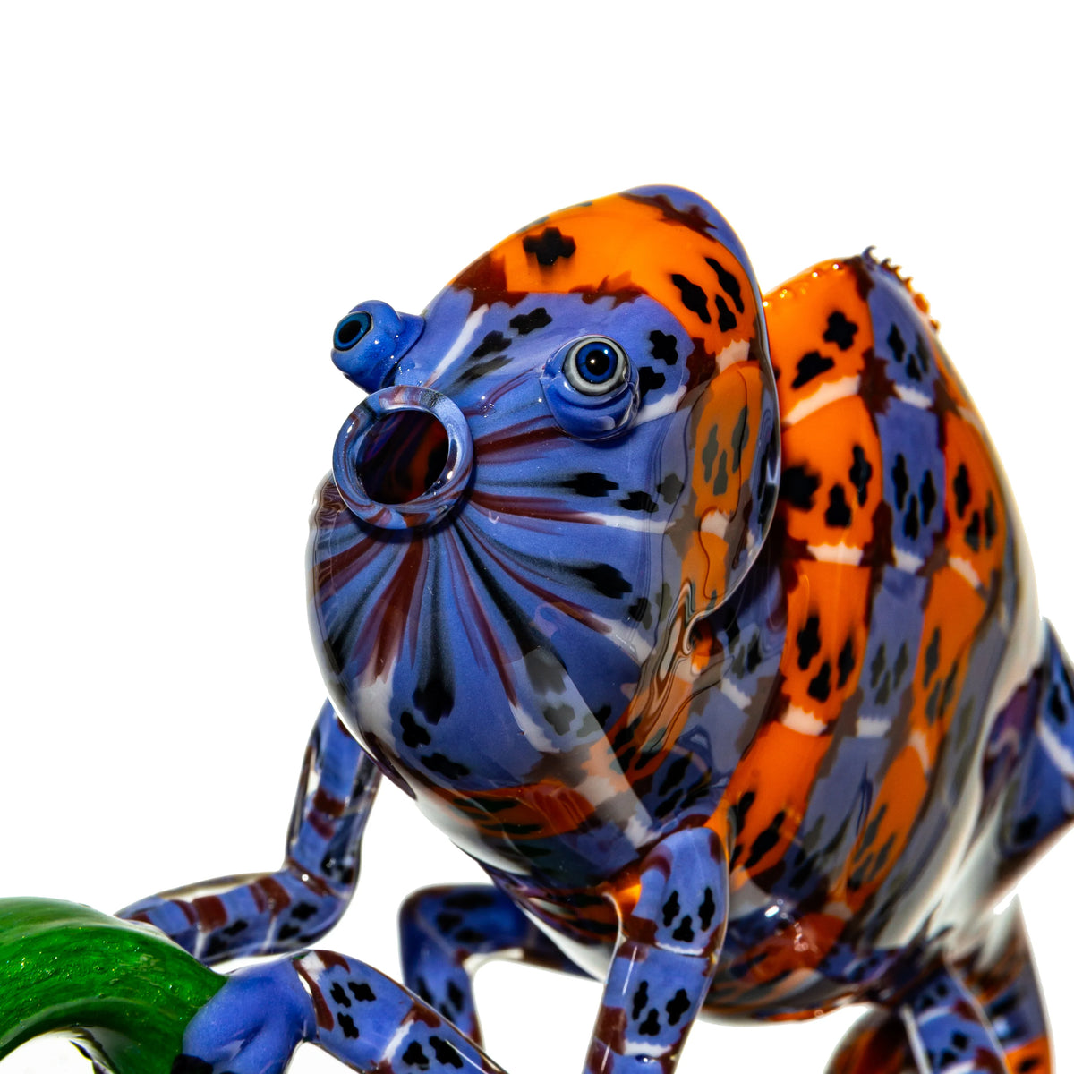 Crunklestein - Purple & Orange Skull Chameleon