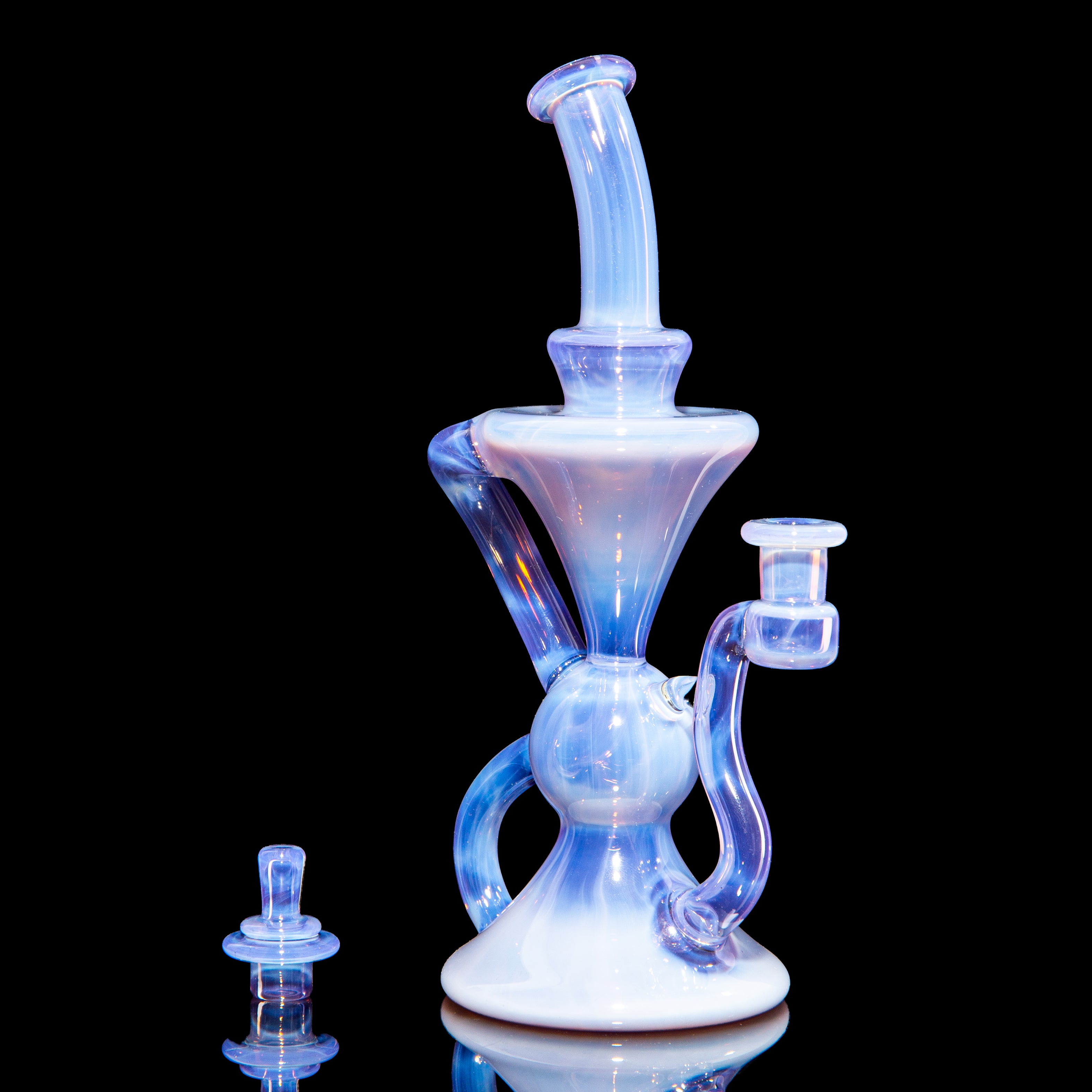 Blob Glass - Opal Lavender Klein Recycler