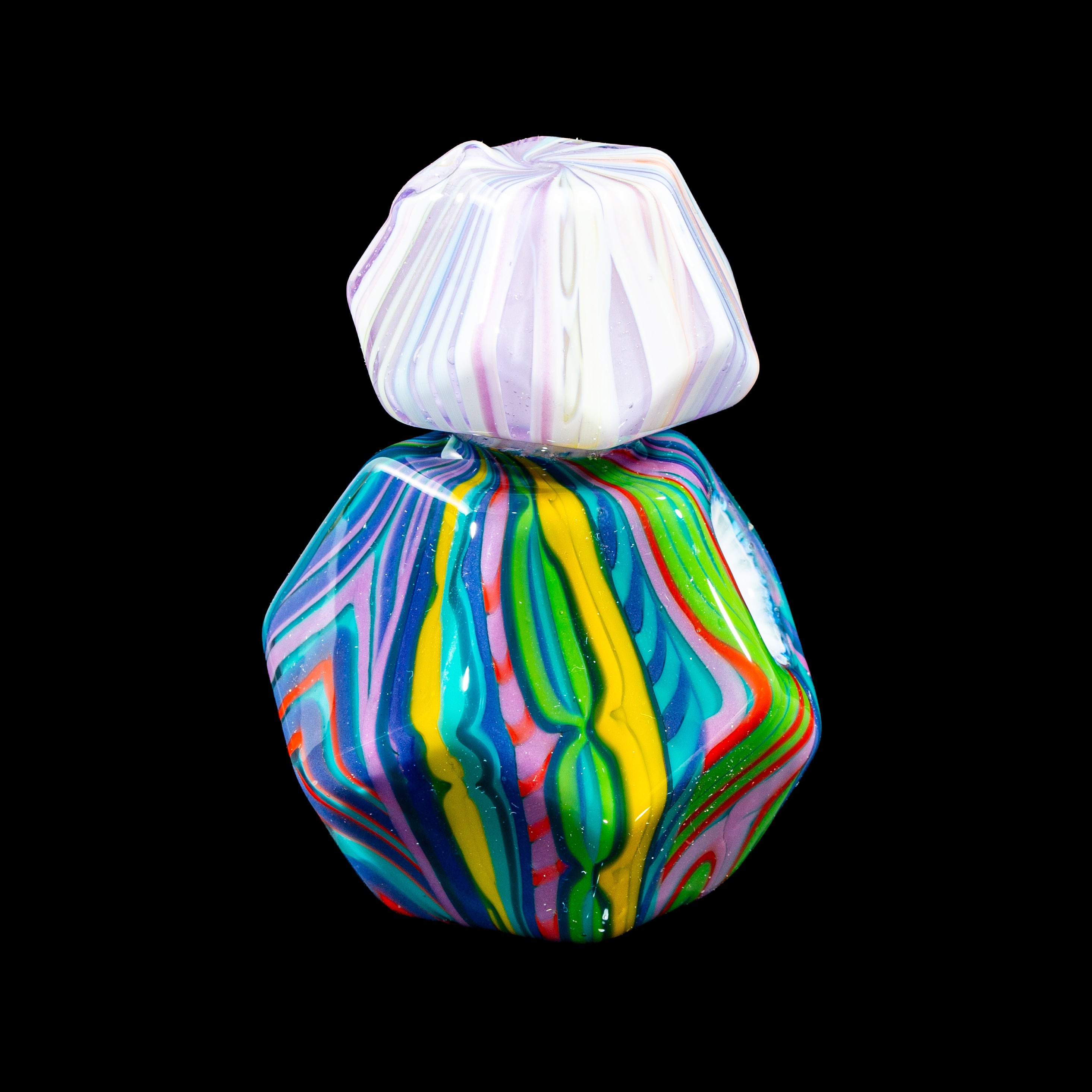 Kuhns Glass x Trip A - Pastel Coogi Geo Traveler