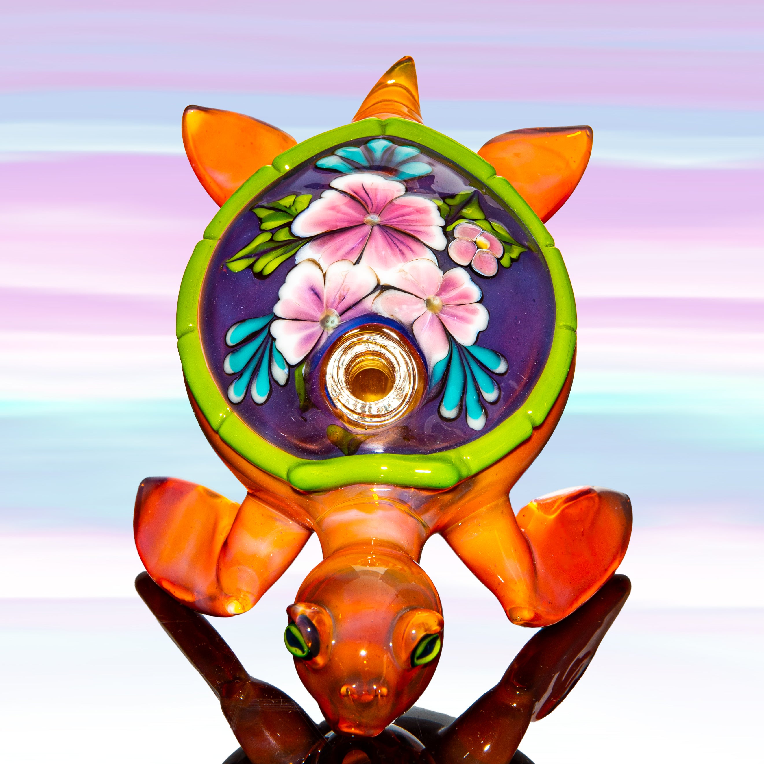 Turtle Time Glass x Sarita - Honu #80