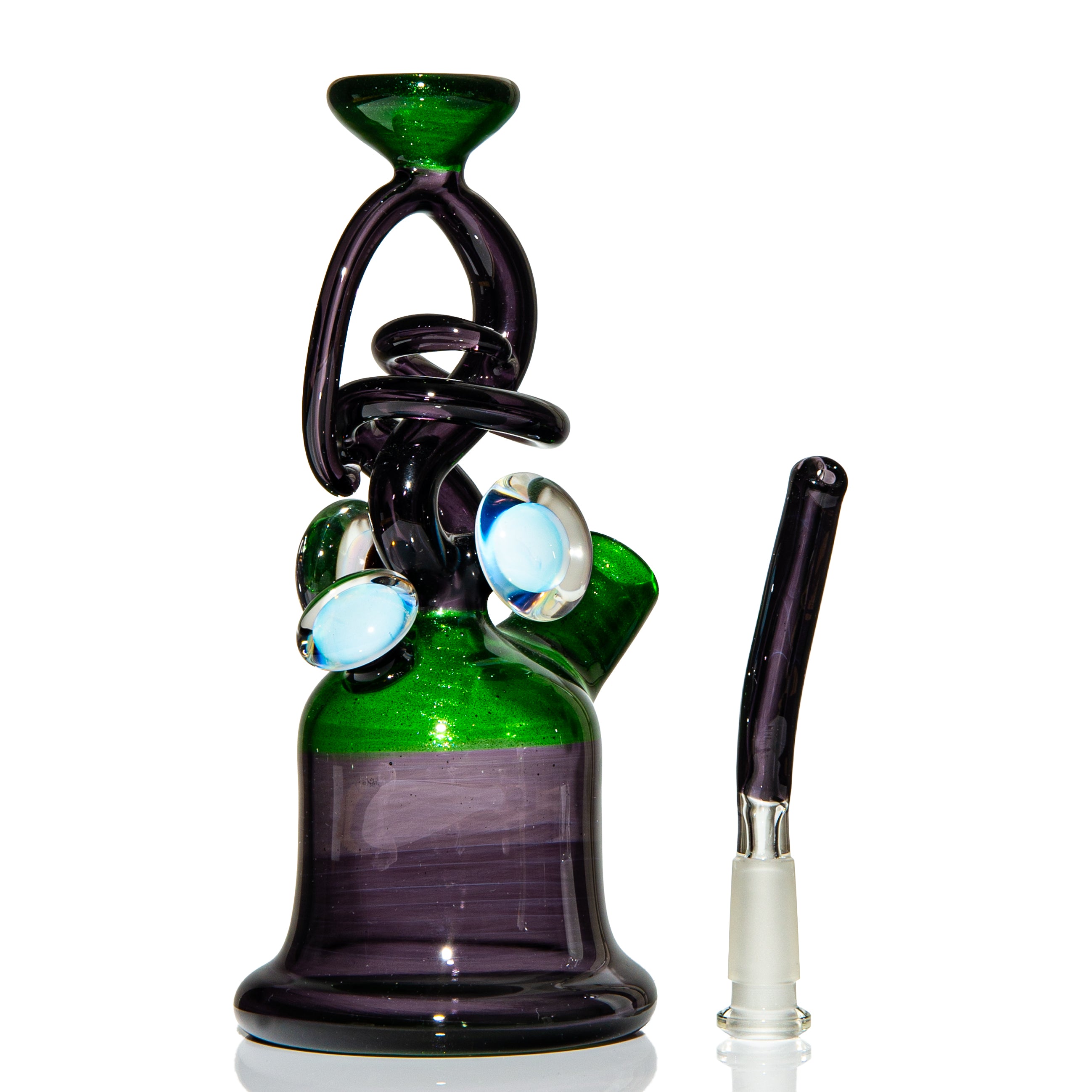 Cambria Glass - Green Stardust Abstract Jammer – Stoked