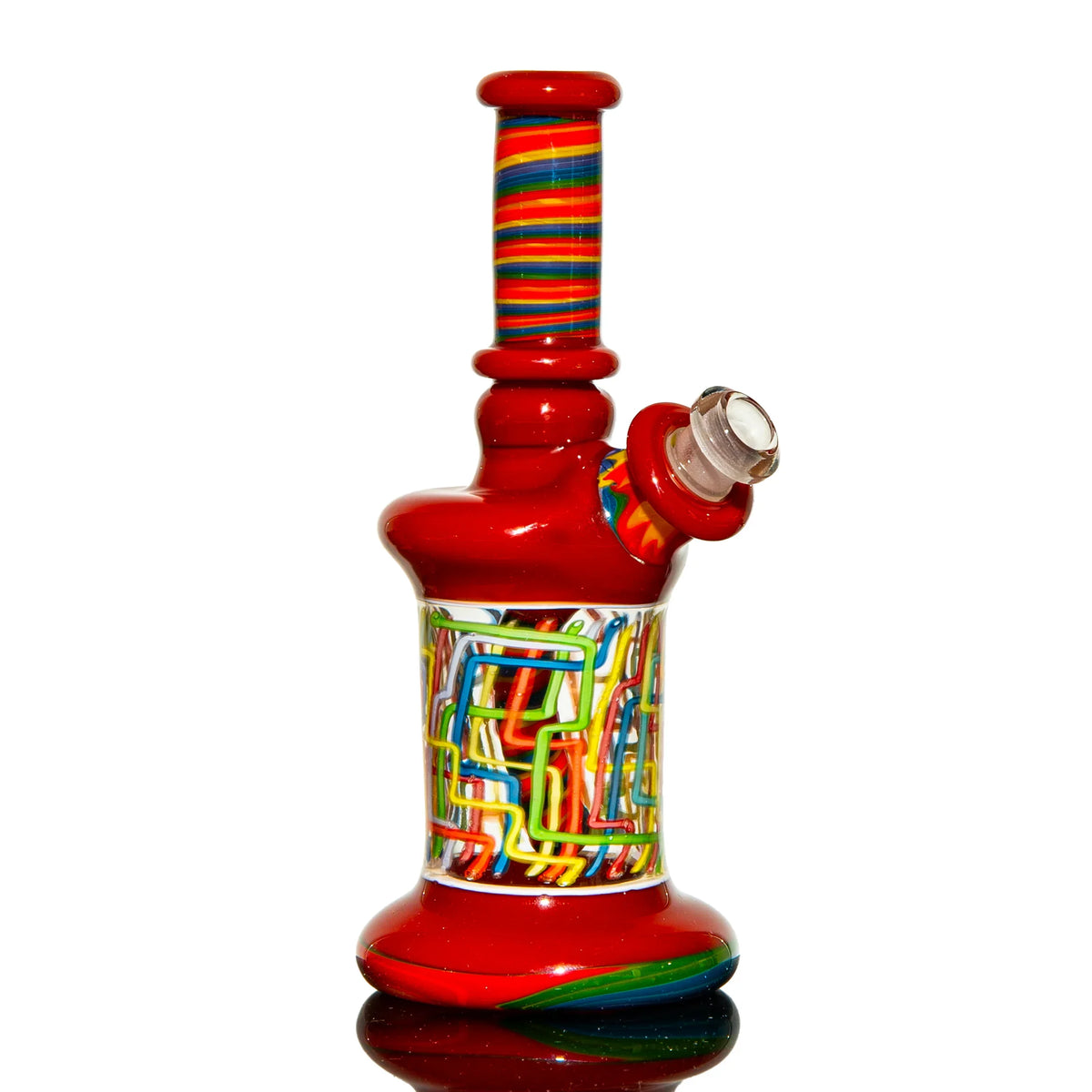 Hand-blown glass piece by Charisma Glass x Mary Melts
