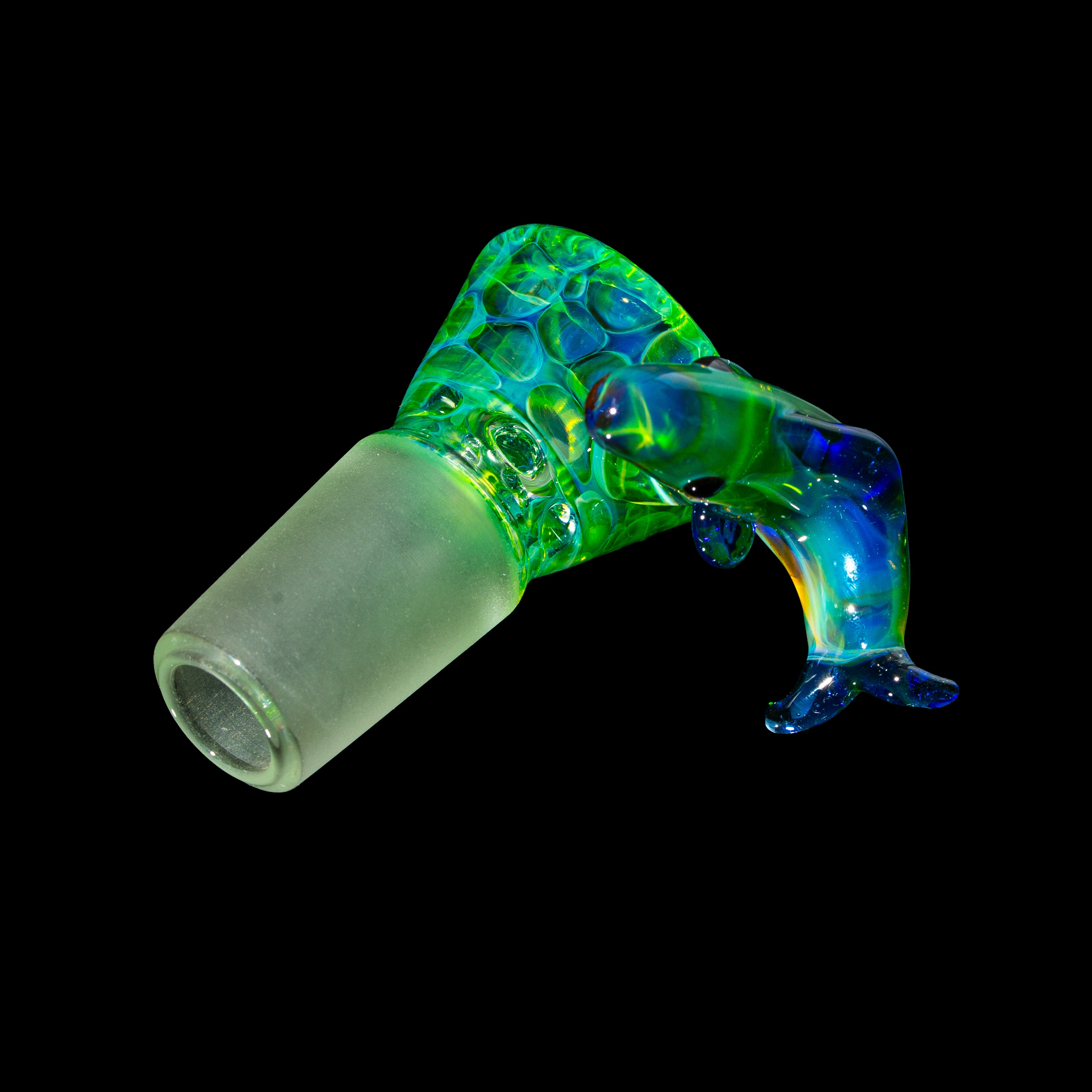 Charisma Glass x Crustecean Glass - Trout 18mm Four Hole Slide