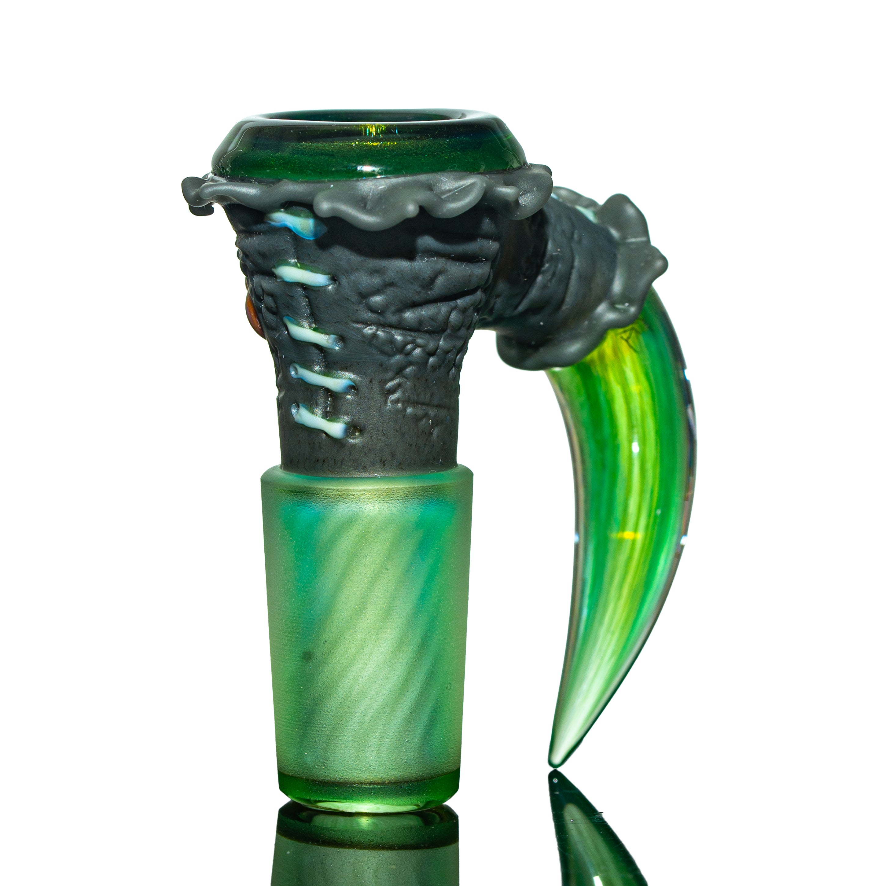 Simple Lemon Farmer x Peter Muller - Gray & Green Fully Worked Slide