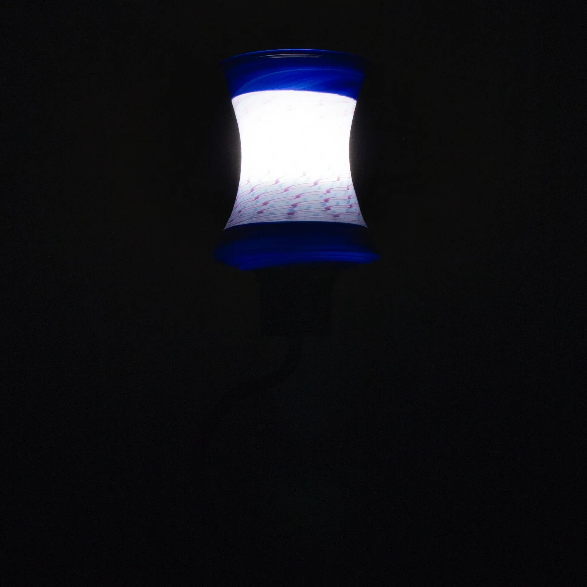 Sno Glass - Blue Wiggle Lamp