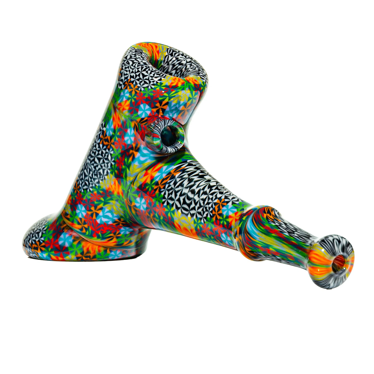 Dan Longden - Black, White & Rainbow Chip Stack Hammer