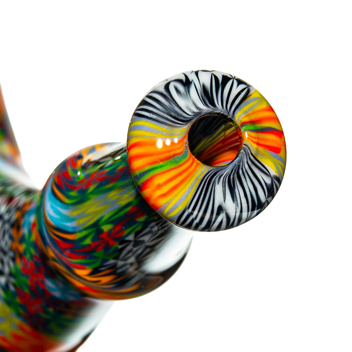 Dan Longden - Black, White & Rainbow Chip Stack Hammer
