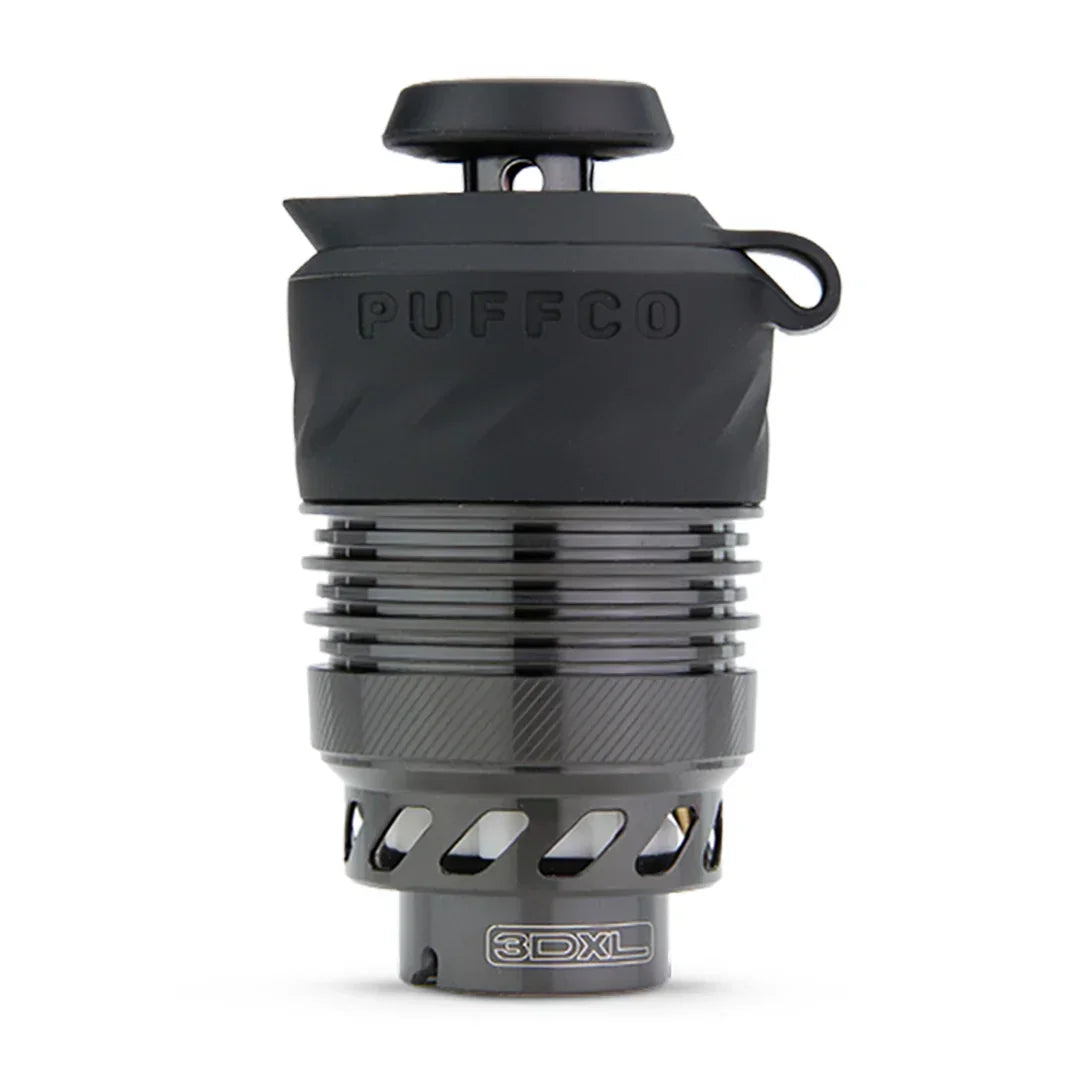 Puffco 3DXL black vaporizer atomizer attachment for concentrate devices