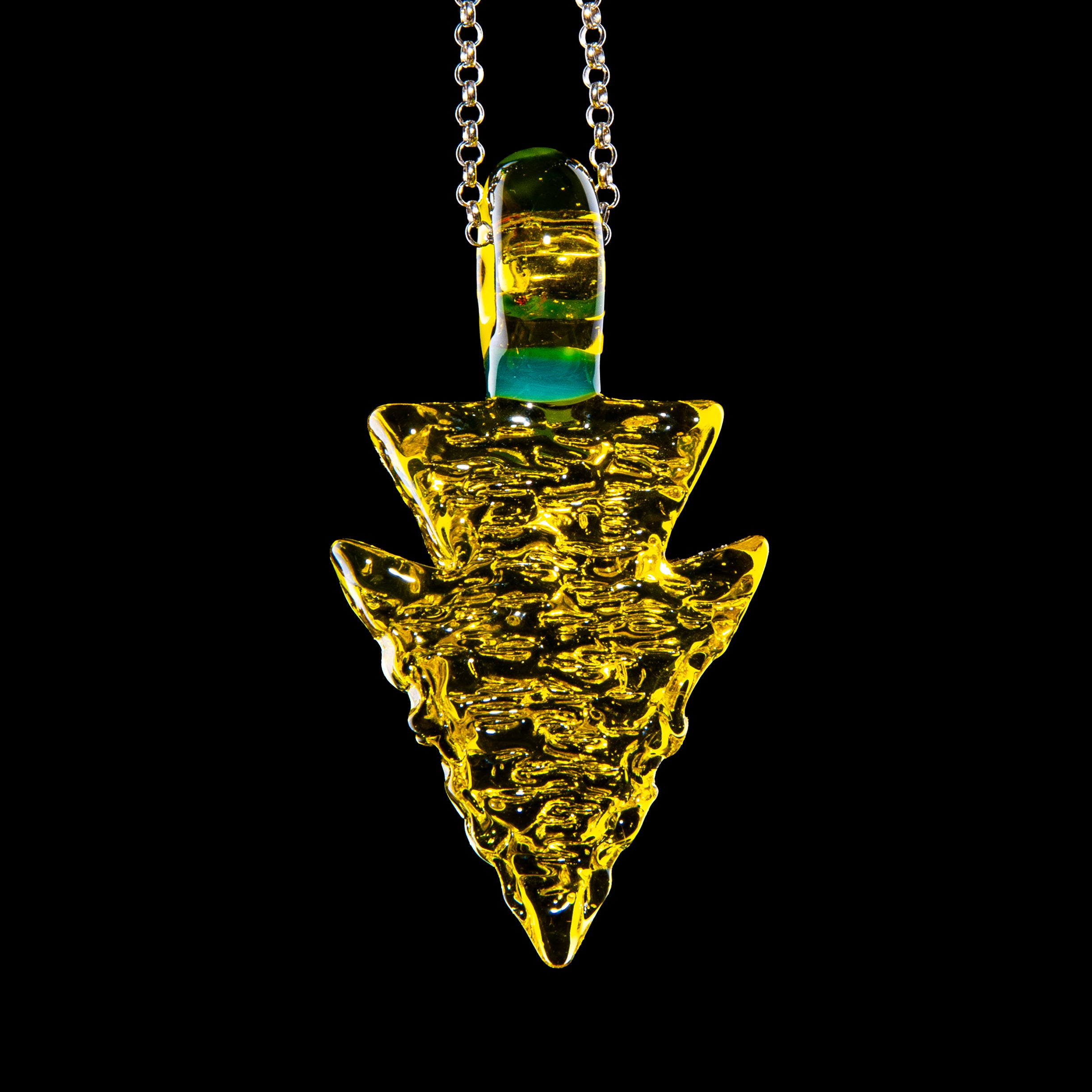 Elks That Run - NS Nova UV Arrowhead Pendant