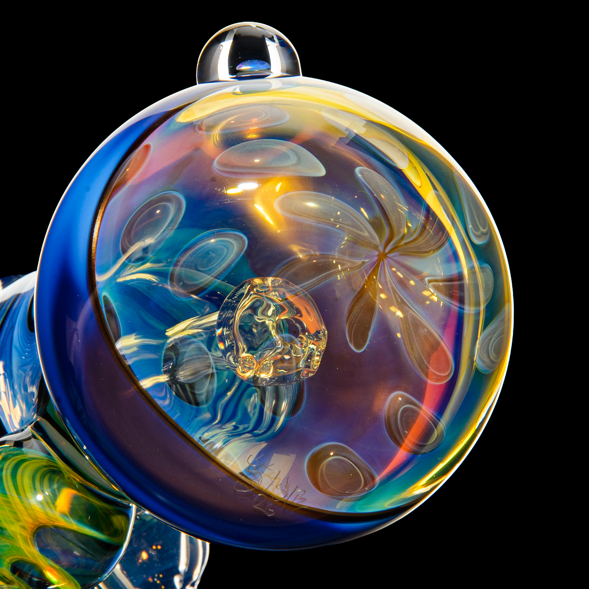Gasp - Blue Steel Hammer Bubbler