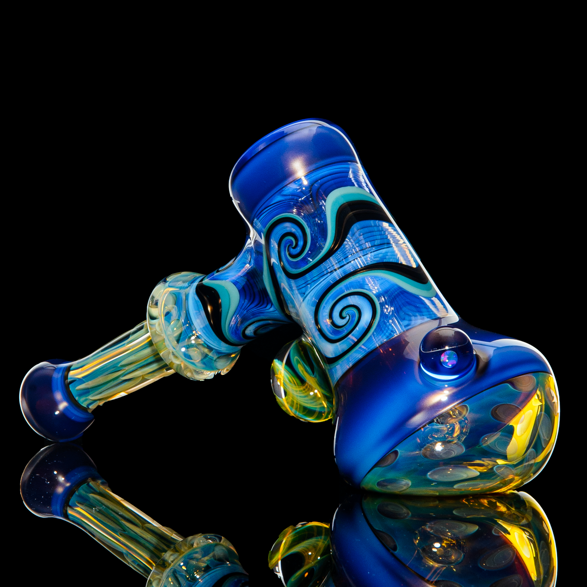 Gasp - Blue Steel Hammer Bubbler