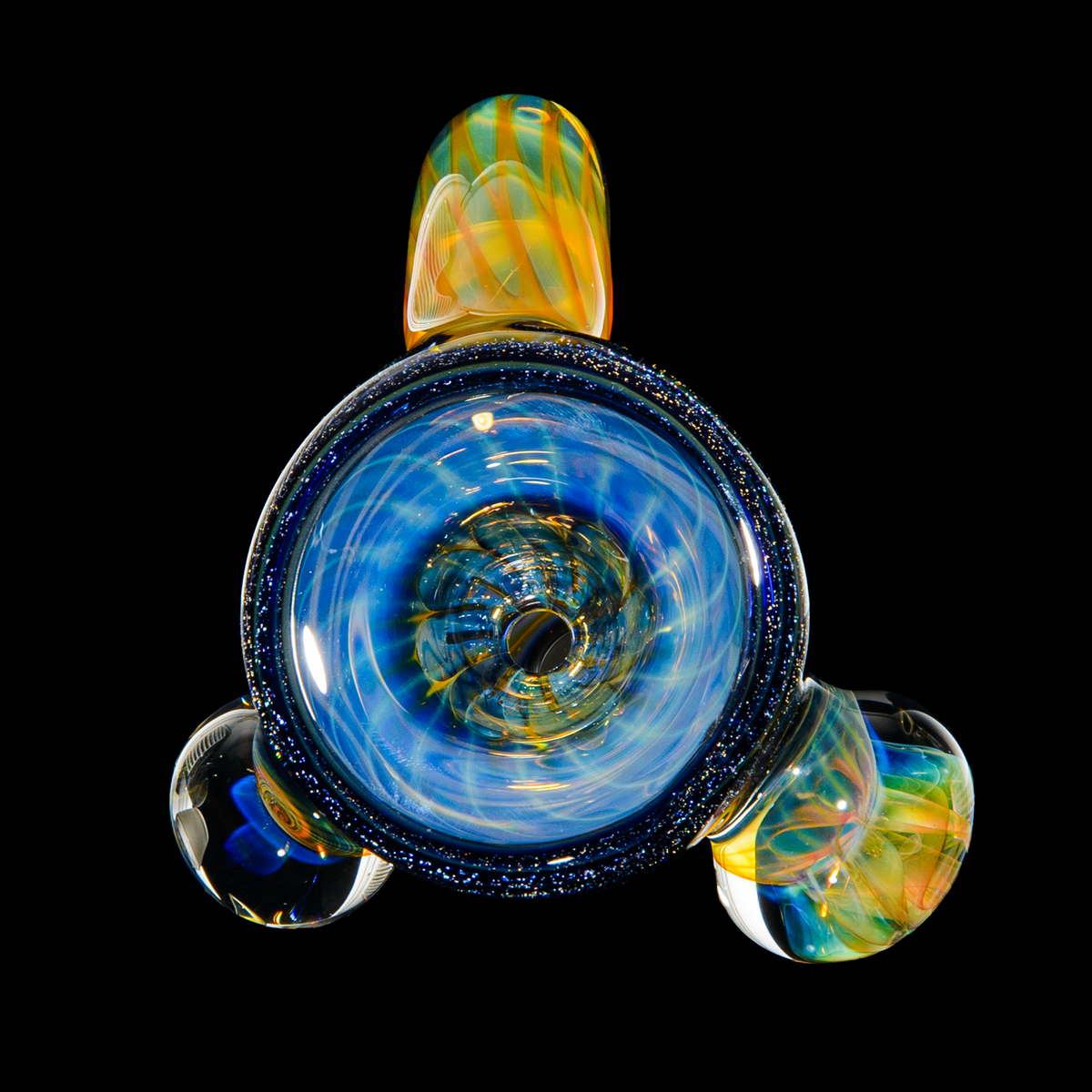Ease Glass - Dichro Fume 14mm Slide